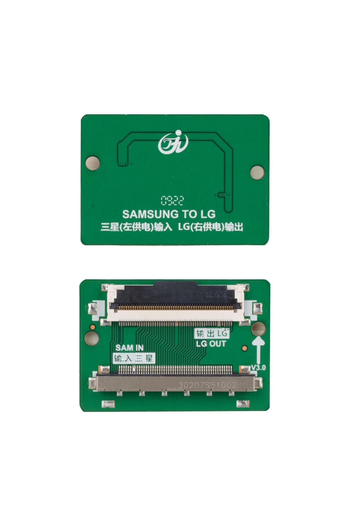 OEM LCD PANEL FLEXİ REPAİR KART SAM İN LG OUT FHD LVDS TO FPC QK0803C