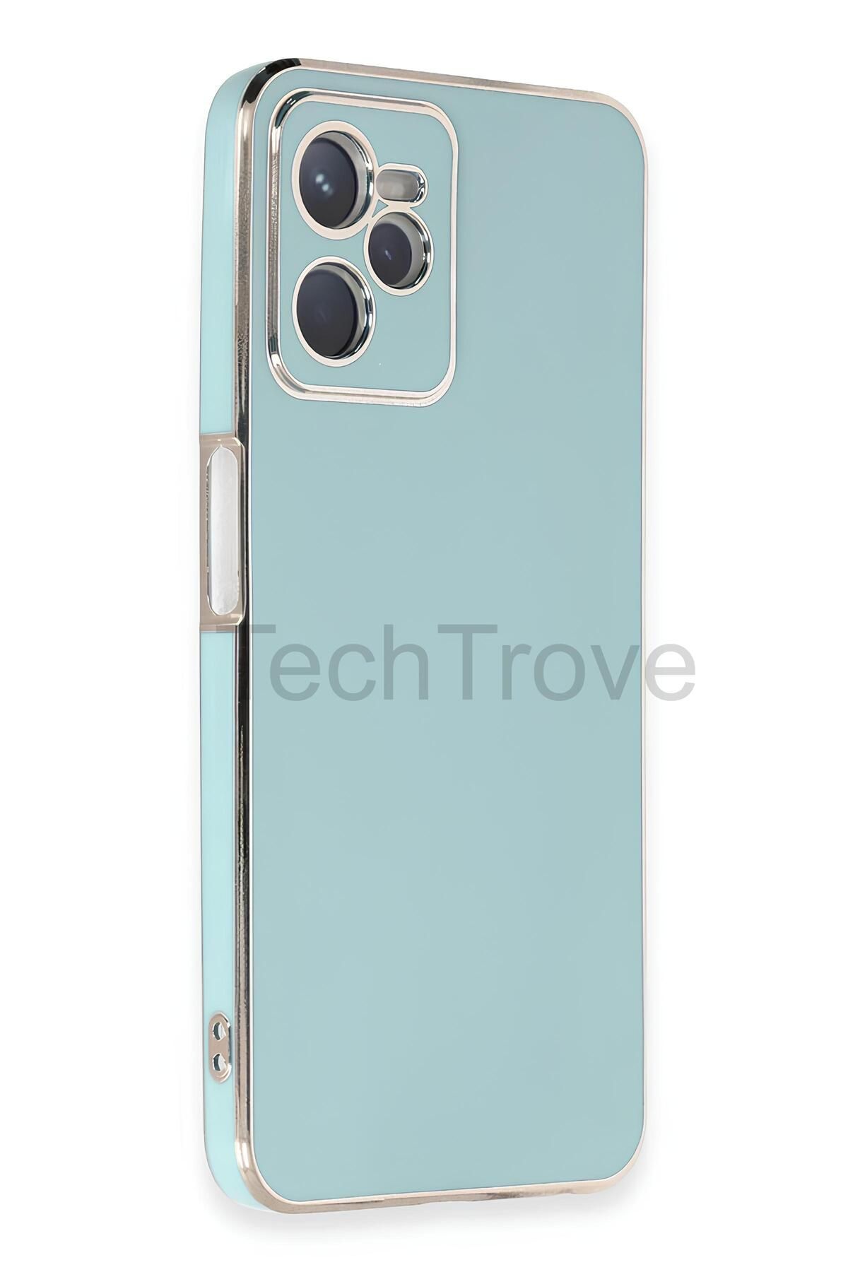 TechTrove Realme C35 Kılıf Parlak Tasrım Kamera Korumalı Ultra Yumuşak Esnek A+ Kalite Kapak