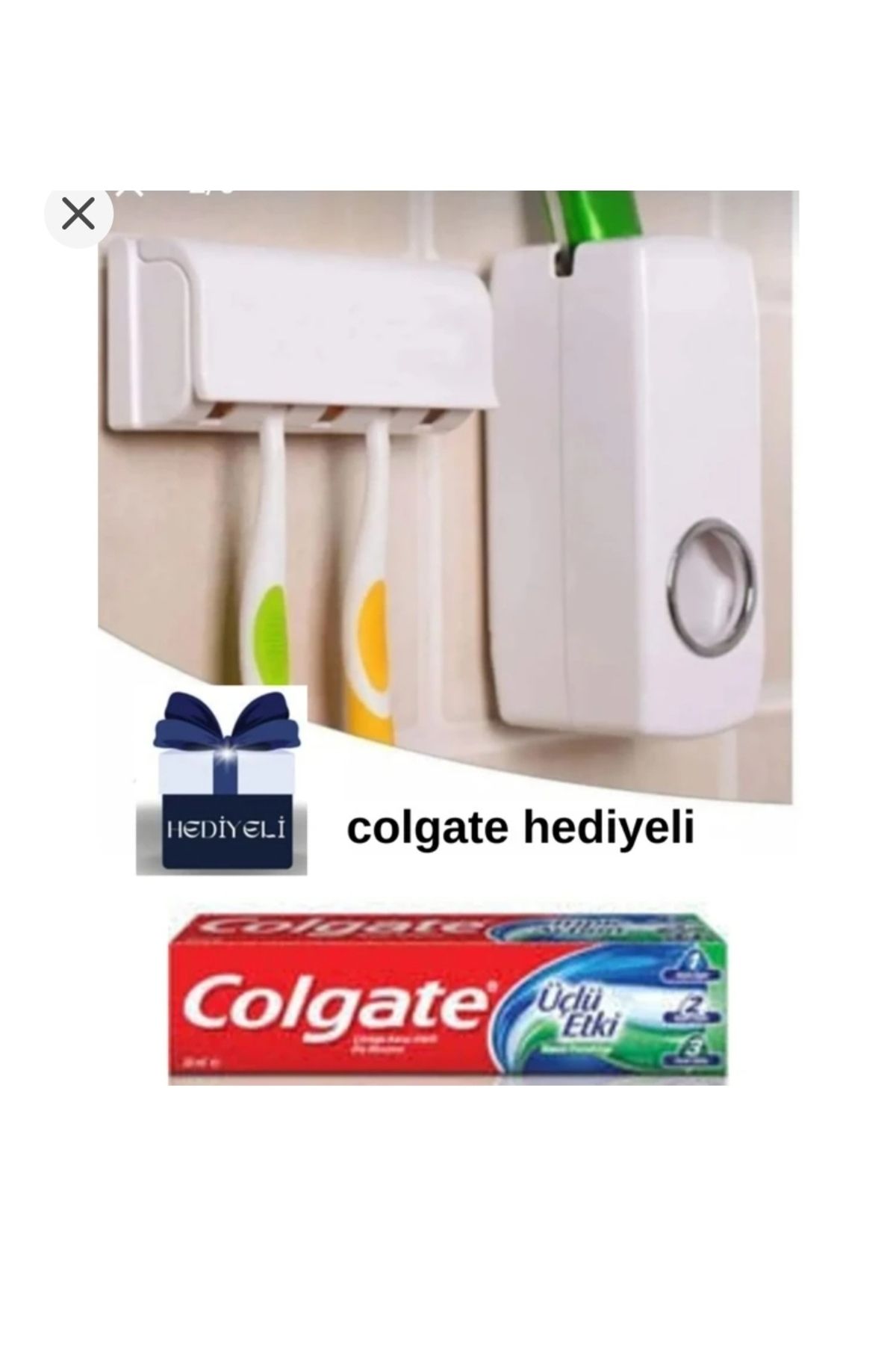 senbio Diş macunu sıkma aparatı colgate hediyeli