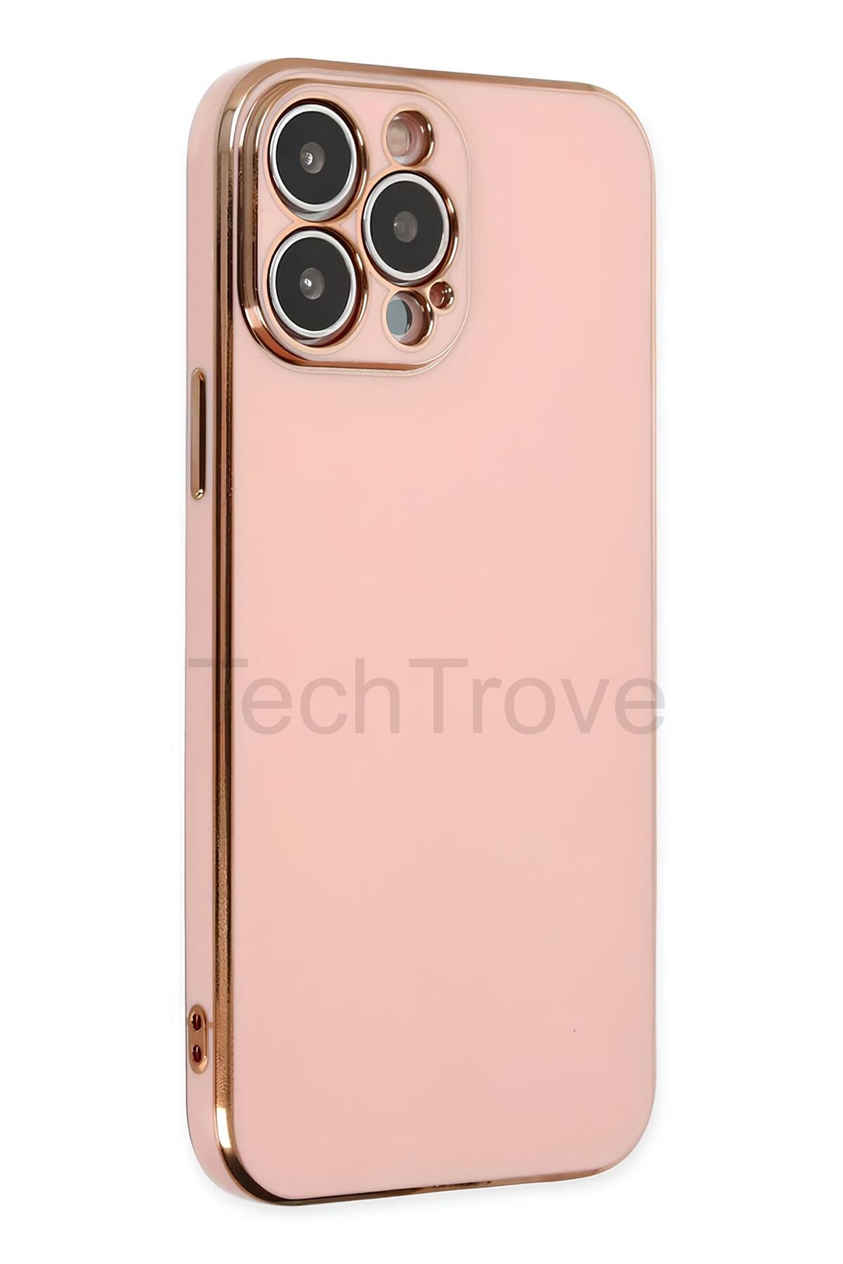 TechTrove iPhone 15 Pro Max Kılıf Parlak Tasrım Kamera Korumalı Ultra Yumuşak Esnek A+ Kalite Kapak