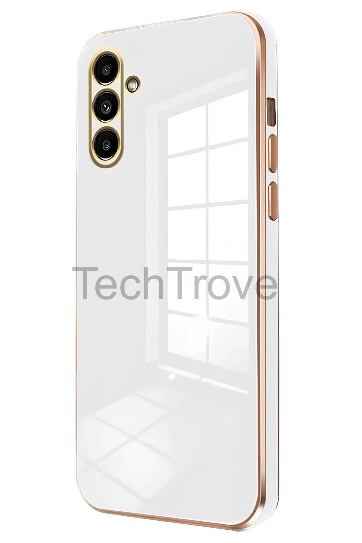 TechTrove Samsung Galaxy M15 Kılıf Parlak Tasrım Kamera Korumalı Ultra Yumuşak Esnek A+ Kalite Kapak