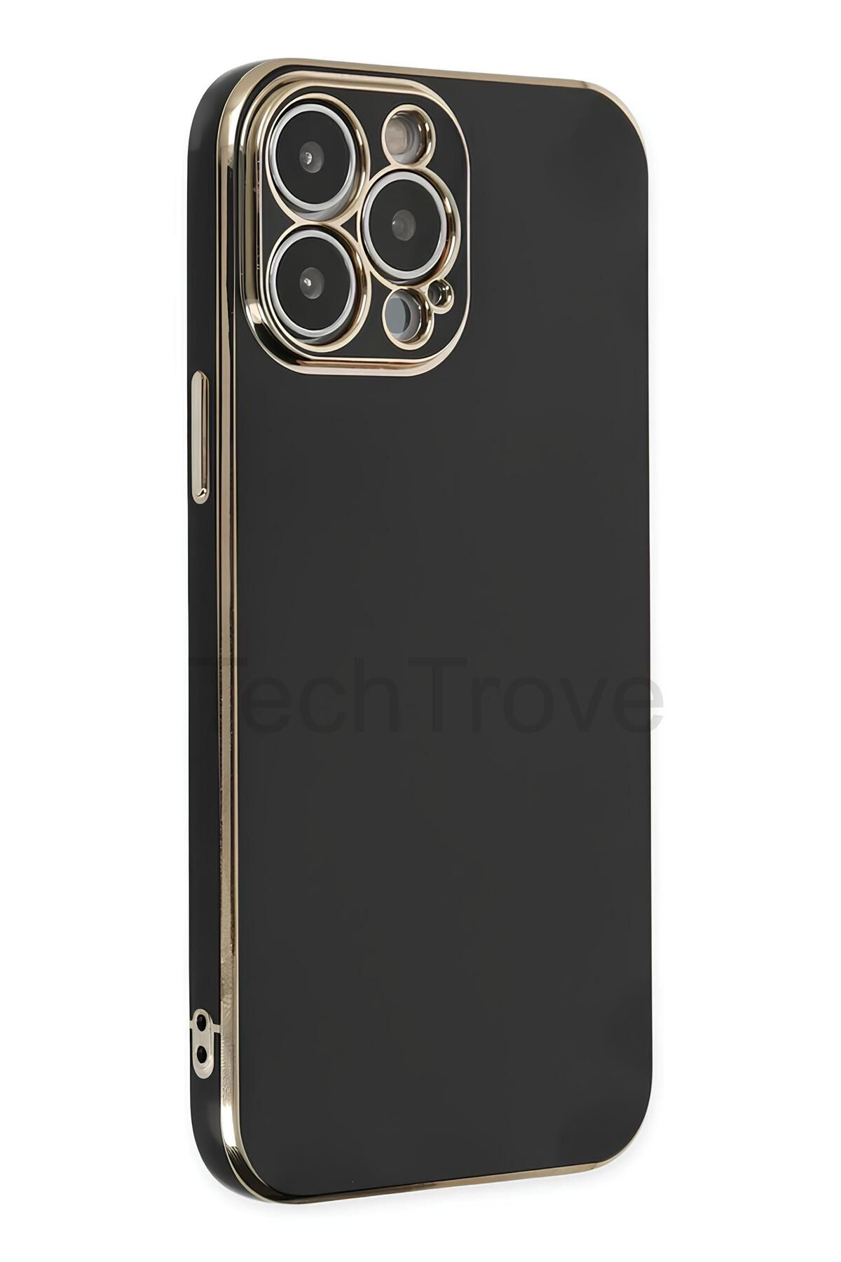 TechTrove iPhone 14 Pro Kılıf Parlak Tasrım Kamera Korumalı Ultra Yumuşak Esnek A+ Kalite Kapak