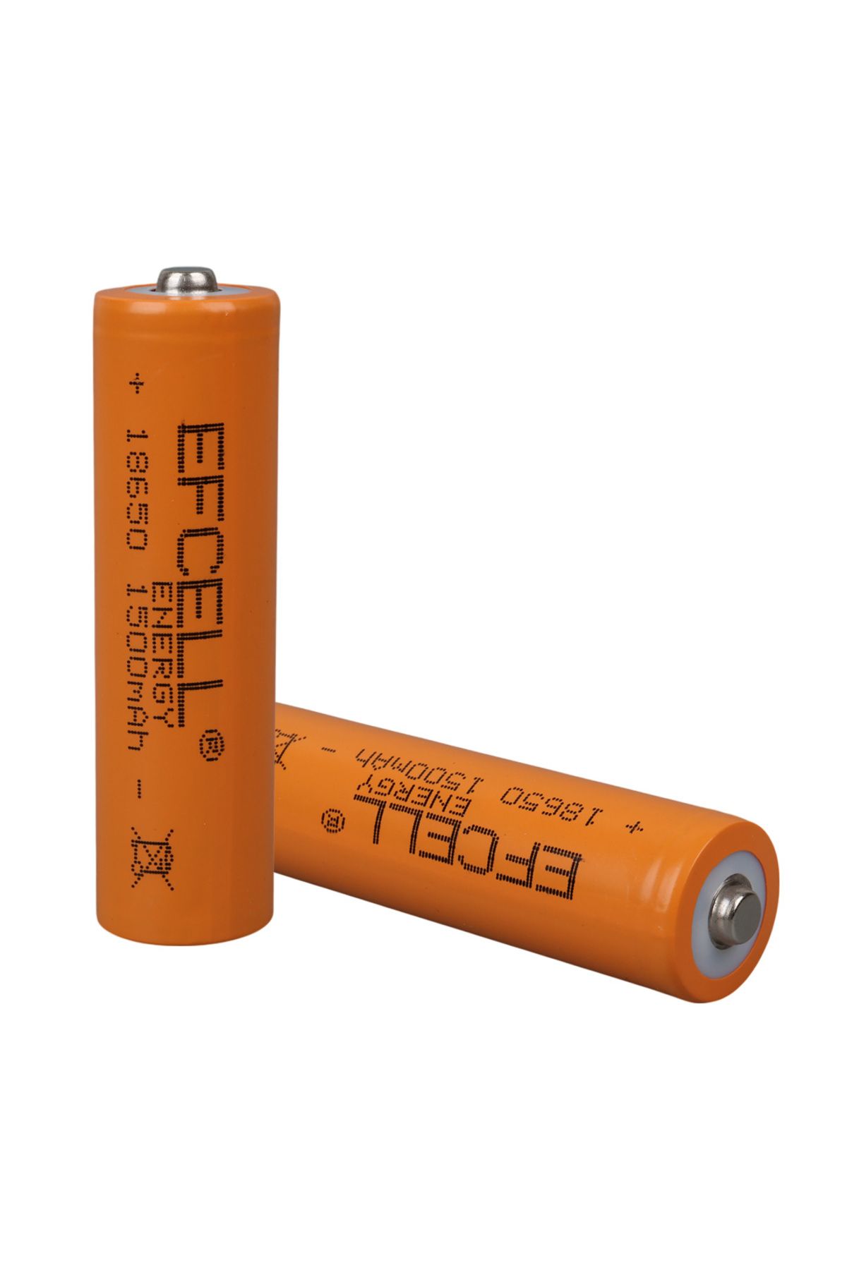Efcell 3.7 VOLT 1500 MAH ŞARJ EDİLEBİLİR LI-ION 18650 BAŞLIKLI PİL