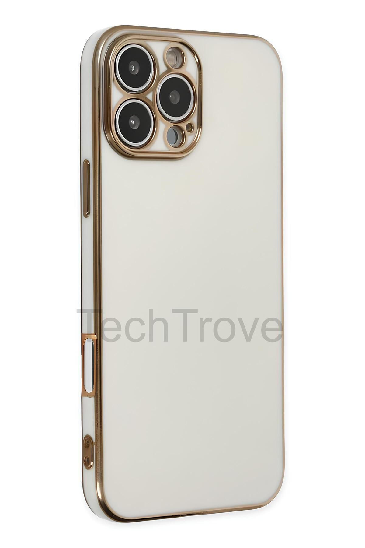TechTrove iPhone 16 Pro Max Kılıf Parlak Tasrım Kamera Korumalı Ultra Yumuşak Esnek A+ Kalite Kapak