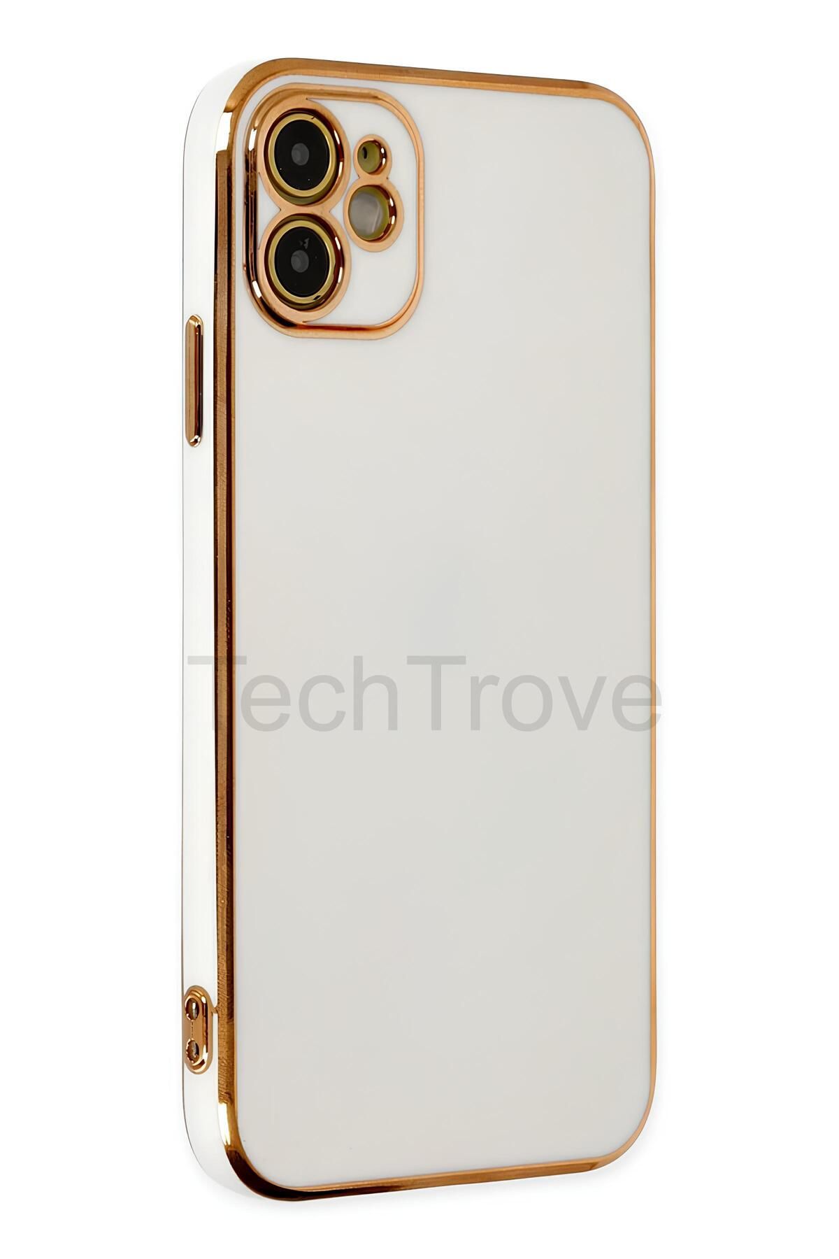 TechTrove iPhone 12 Kılıf Parlak Tasrım Kamera Korumalı Ultra Yumuşak Esnek A+ Kalite Kapak