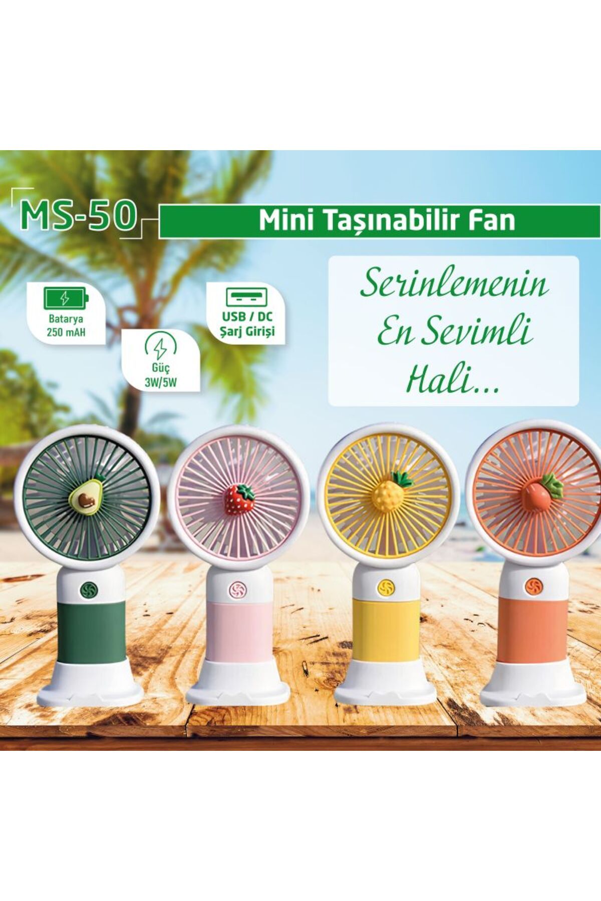 Stock Mini El Fanı