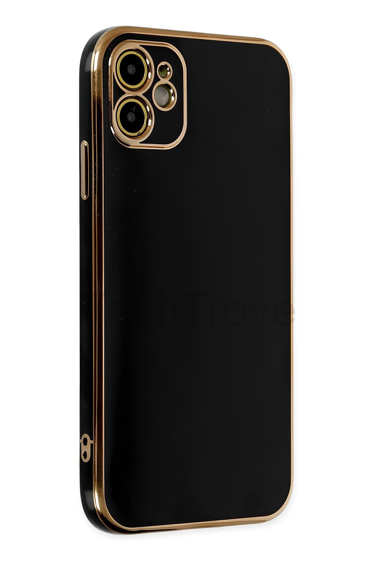 TechTrove iPhone 12 Kılıf Parlak Tasrım Kamera Korumalı Ultra Yumuşak Esnek A+ Kalite Kapak