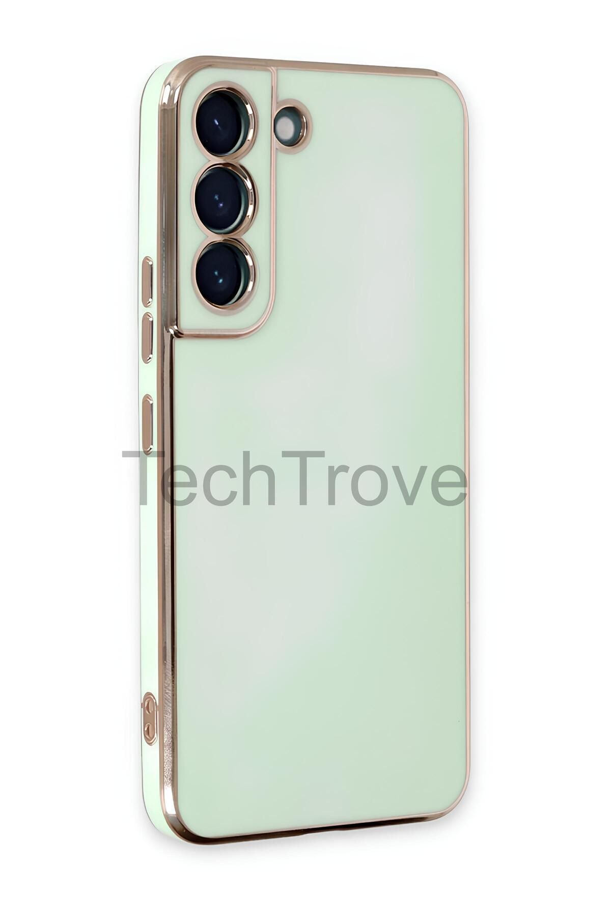 TechTrove Samsung Galaxy S22 Plus Kılıf Parlak Tasrım Kamera Korumalı Ultra Yumuşak Esnek A+ Kalite Kapak