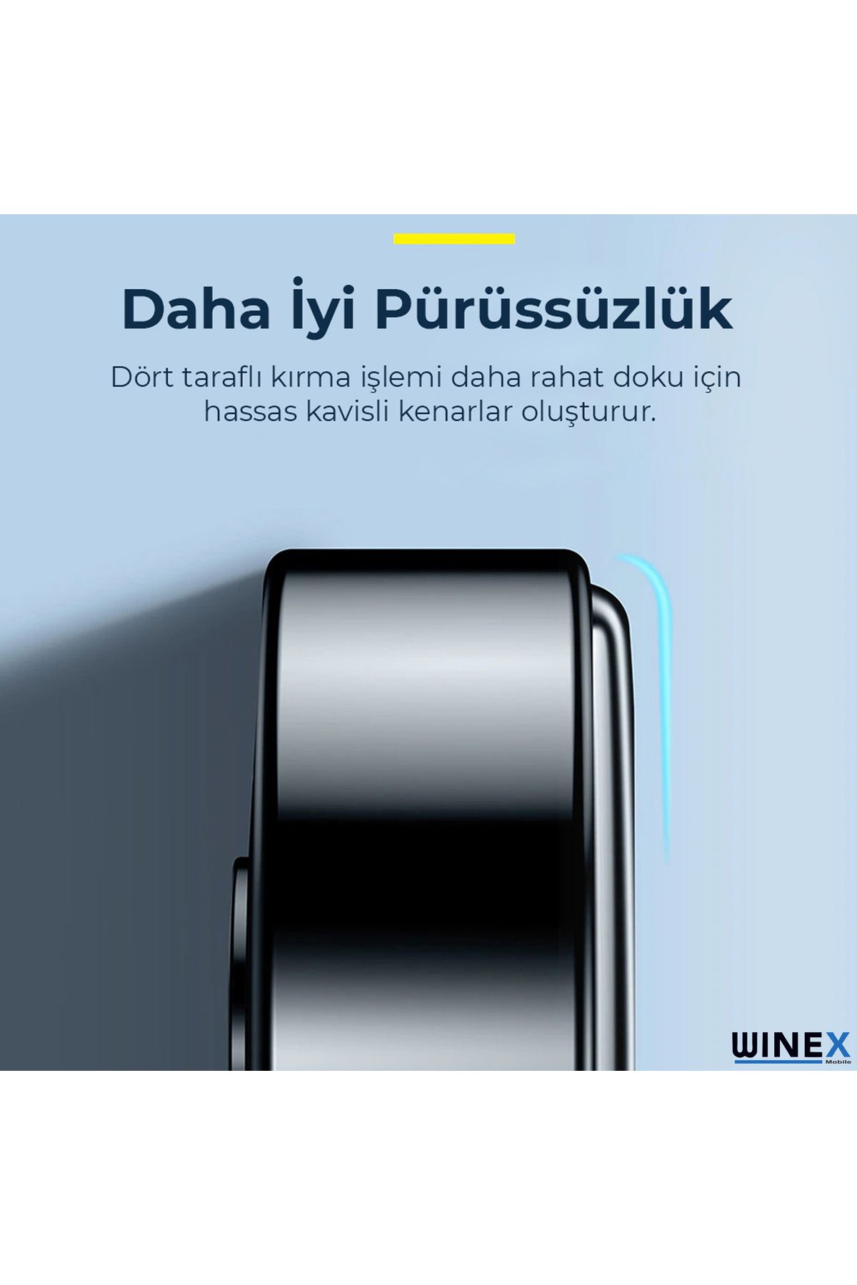 Winex Mobile-Samsung Galaxy A90 5g Cut Screen Protector Skin with Front Case Only 4