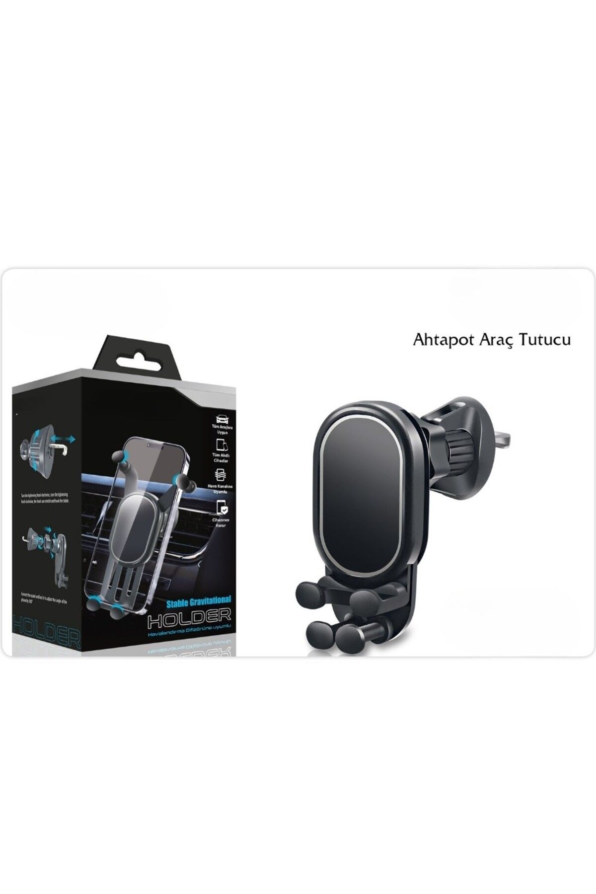 Stock Araç Tutucu Ahtapot
