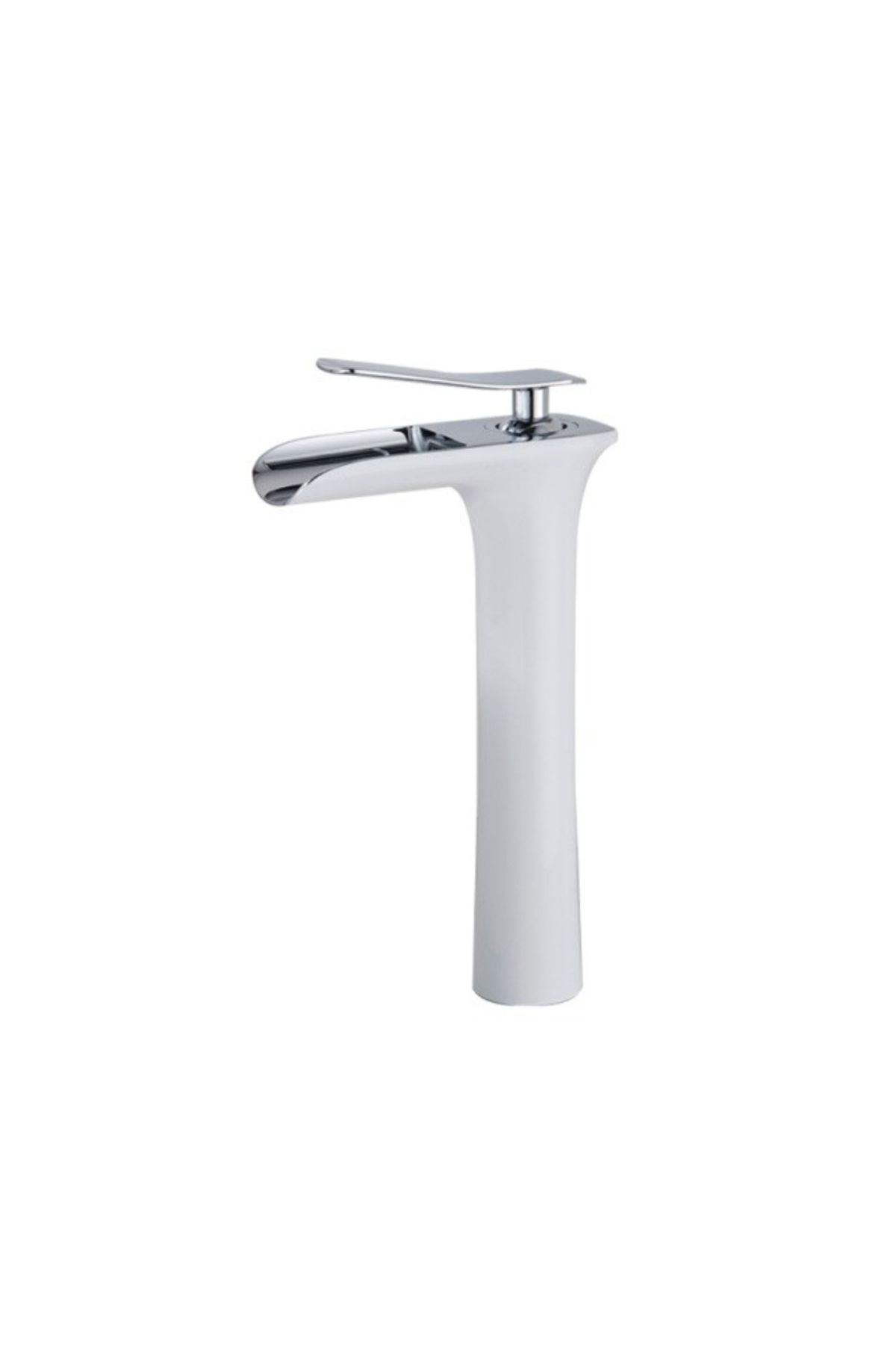 Blackswan Design Baterie Chiuveta Baie, Blackswan, Tip Cascada M56, Model Alb/crom, Dimensiune 29 Cm - One Size