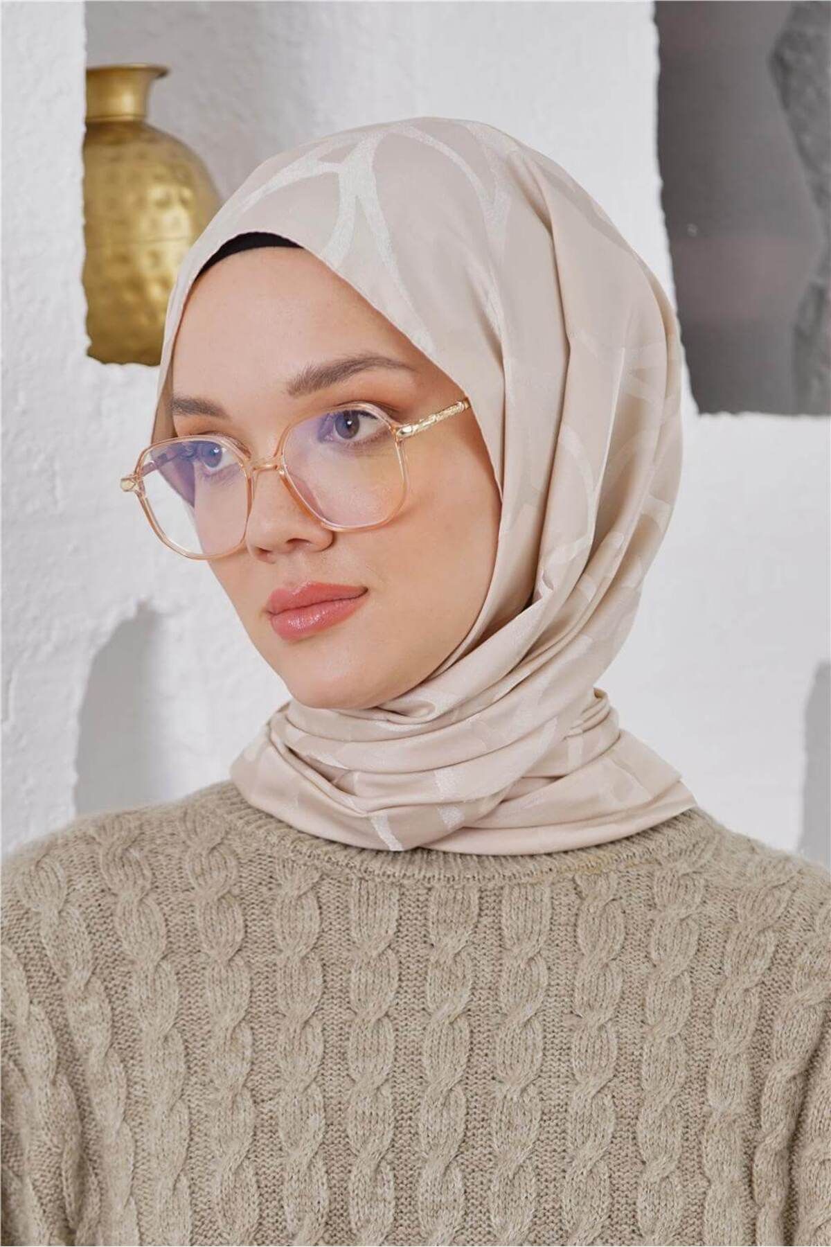 Loryan FLOŞ JAKAR STONE KEMİK ŞAL