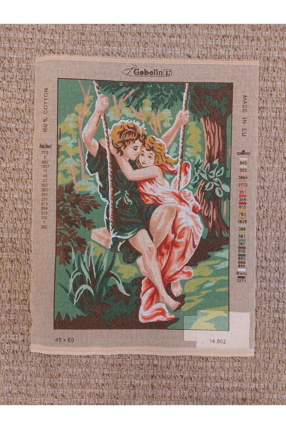 gobelin Goblen 45x60 Dmc Muline İplikli 14.862