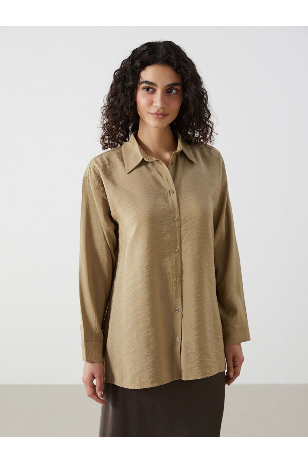 LC Waikiki Oversize Kadın Gömlek Tunik