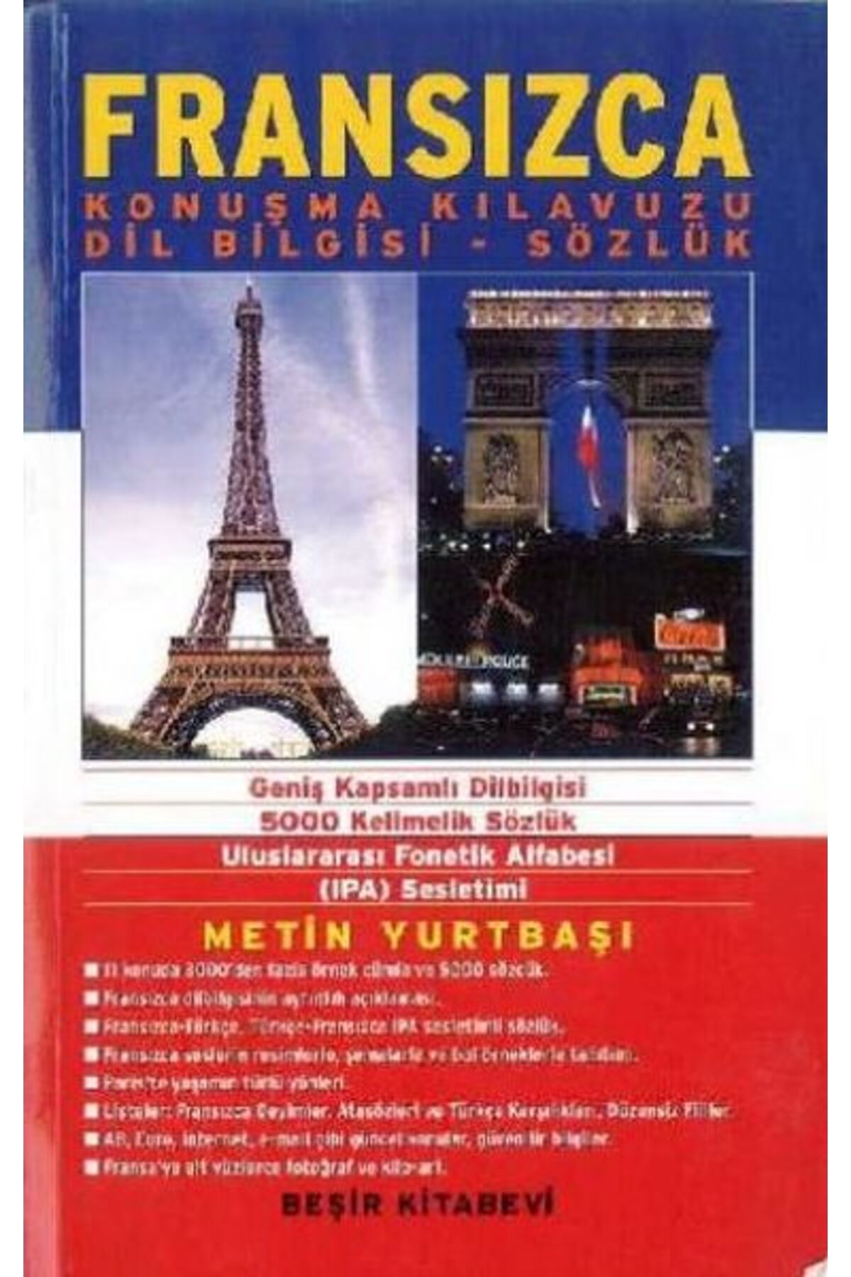 Beşir Kitabevi Fransızca Konuşma Kılavuzu Sözlük MYurtbaşı
