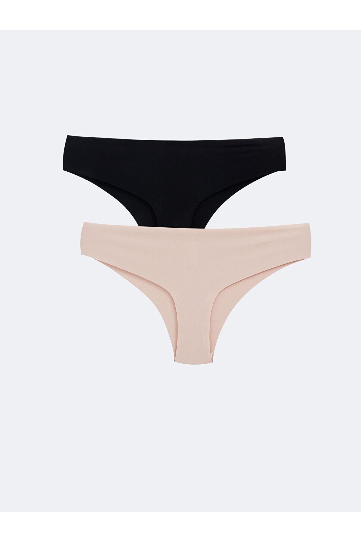 LC Waikiki Düz Lazer Kesim Brazilian Külot 2'li Paket