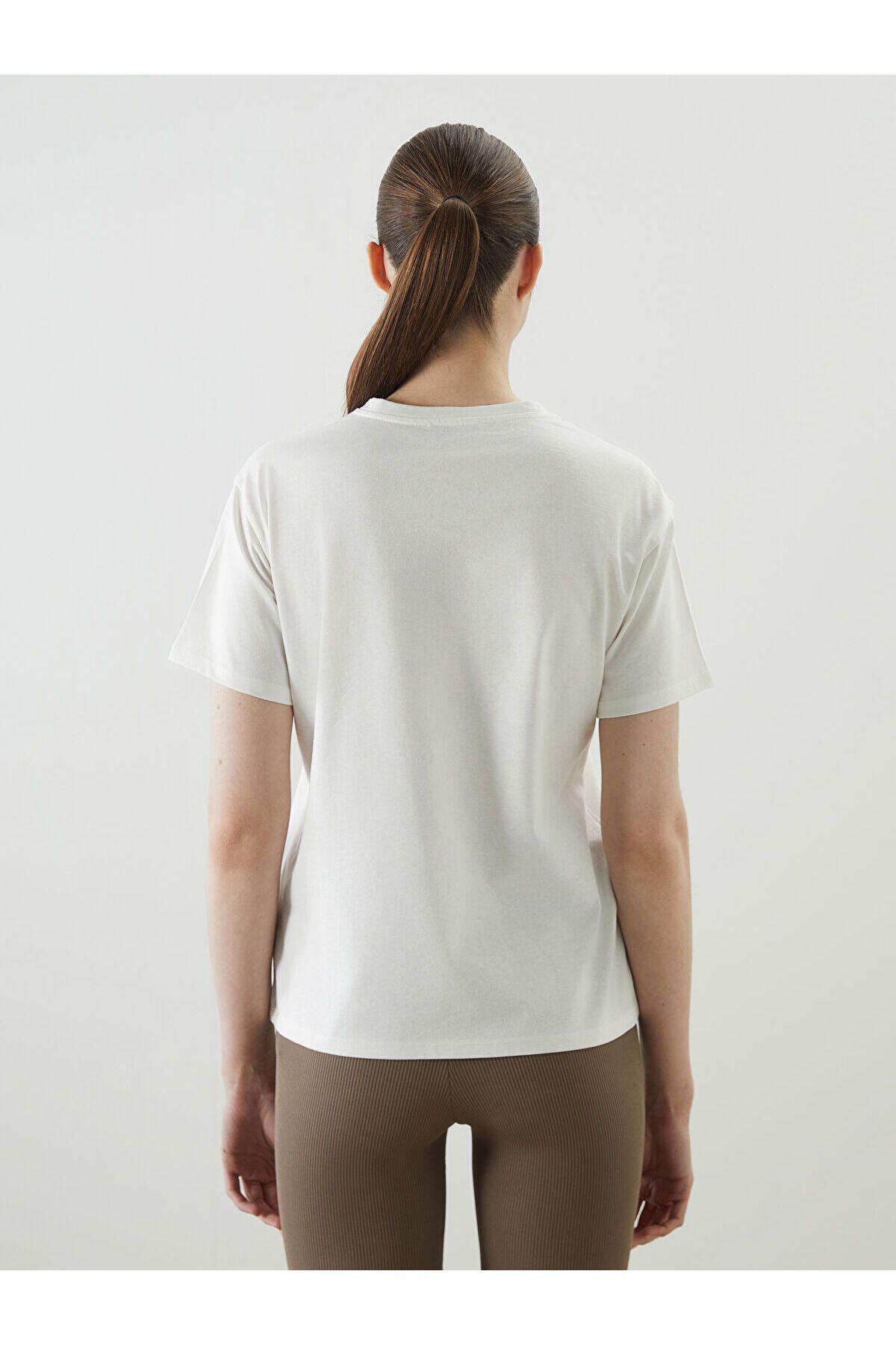 LC Waikiki-Crew Neck Printed Women's T-Shirt 4