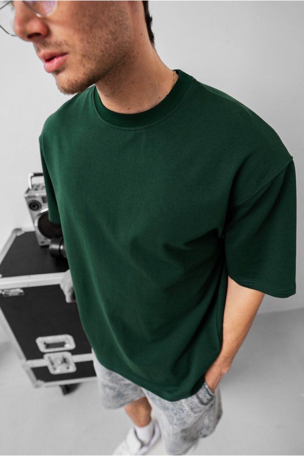 MİELA STORE Pamuklu Unisex Oversize T-Shirt