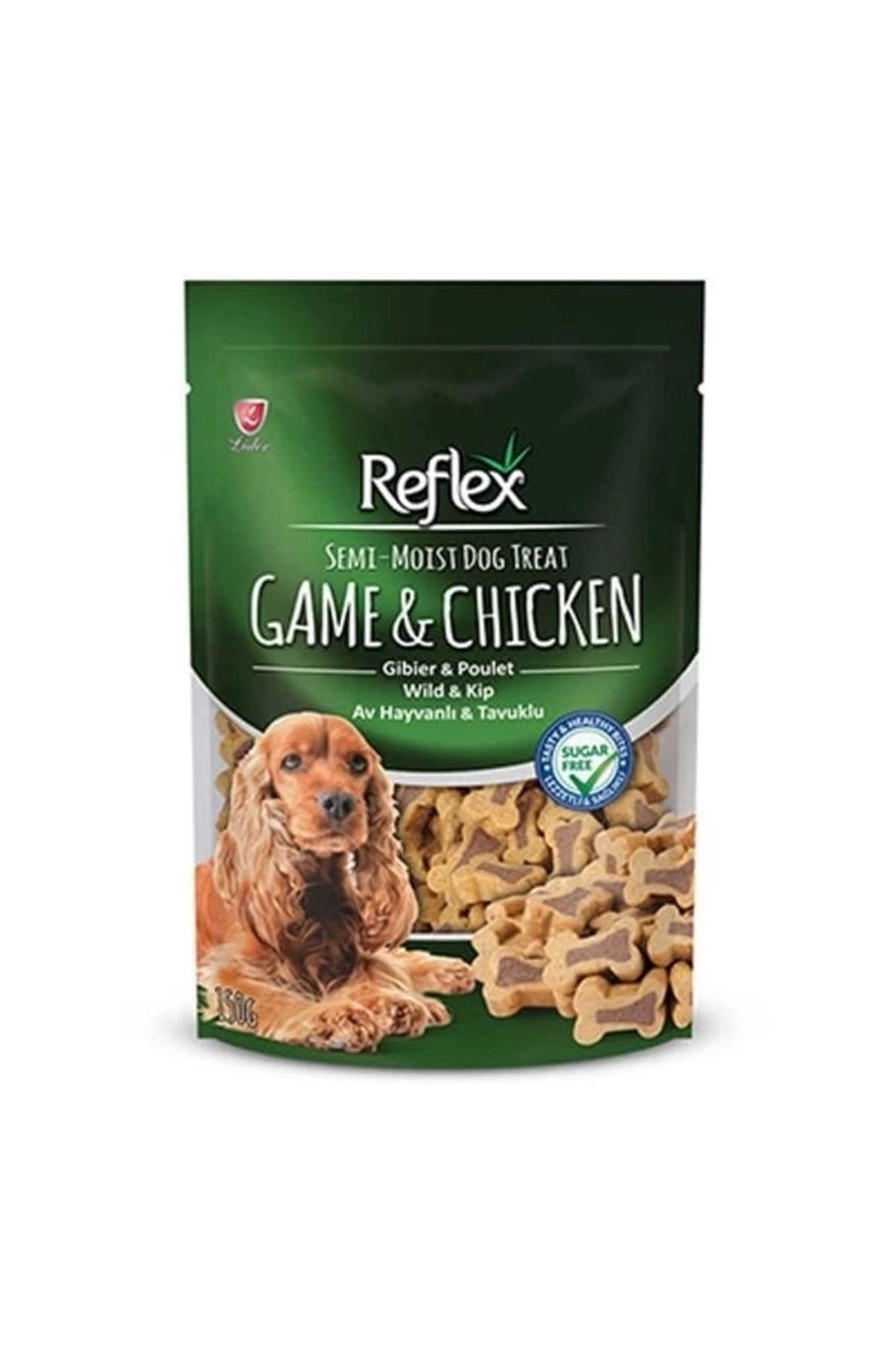 Reflex Av Hayvanlı Ve Tavuklu Yarı Yumuşak Köpek Ödül Maması 150 gr