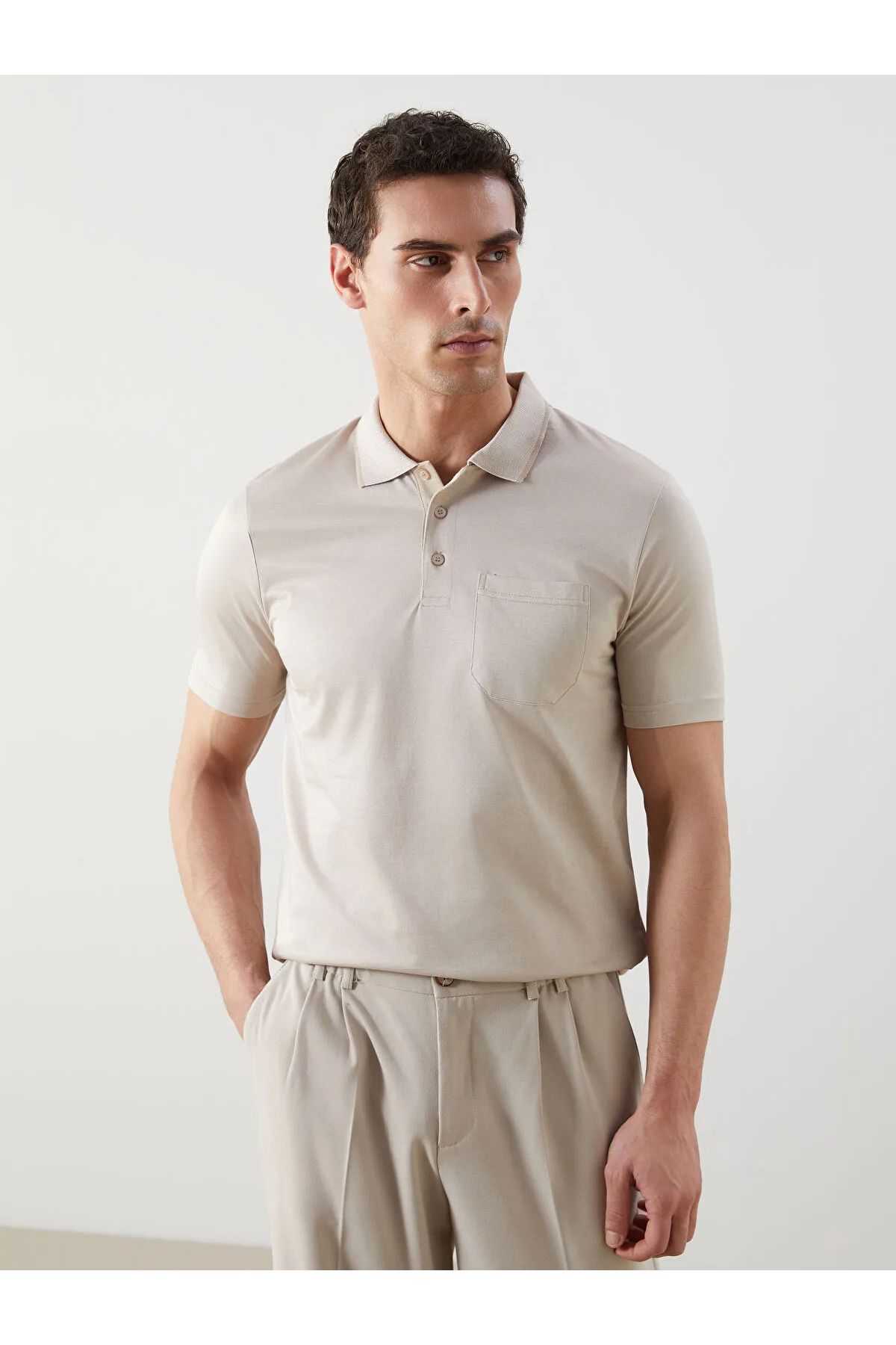 LC Waikiki Polo Yaka Kısa Kollu Erkek Tişört