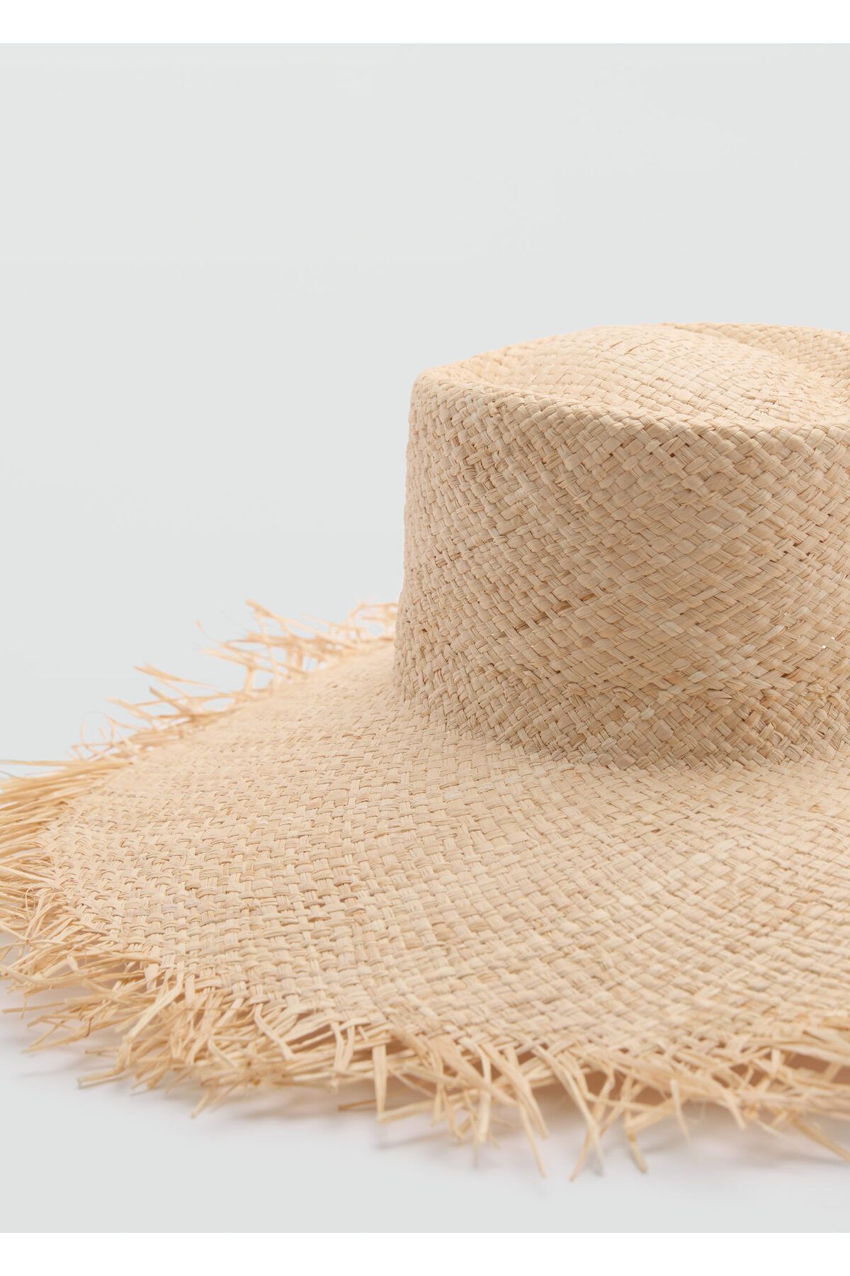 MANGO Woman-Maxi Natural Fiber Hat 7