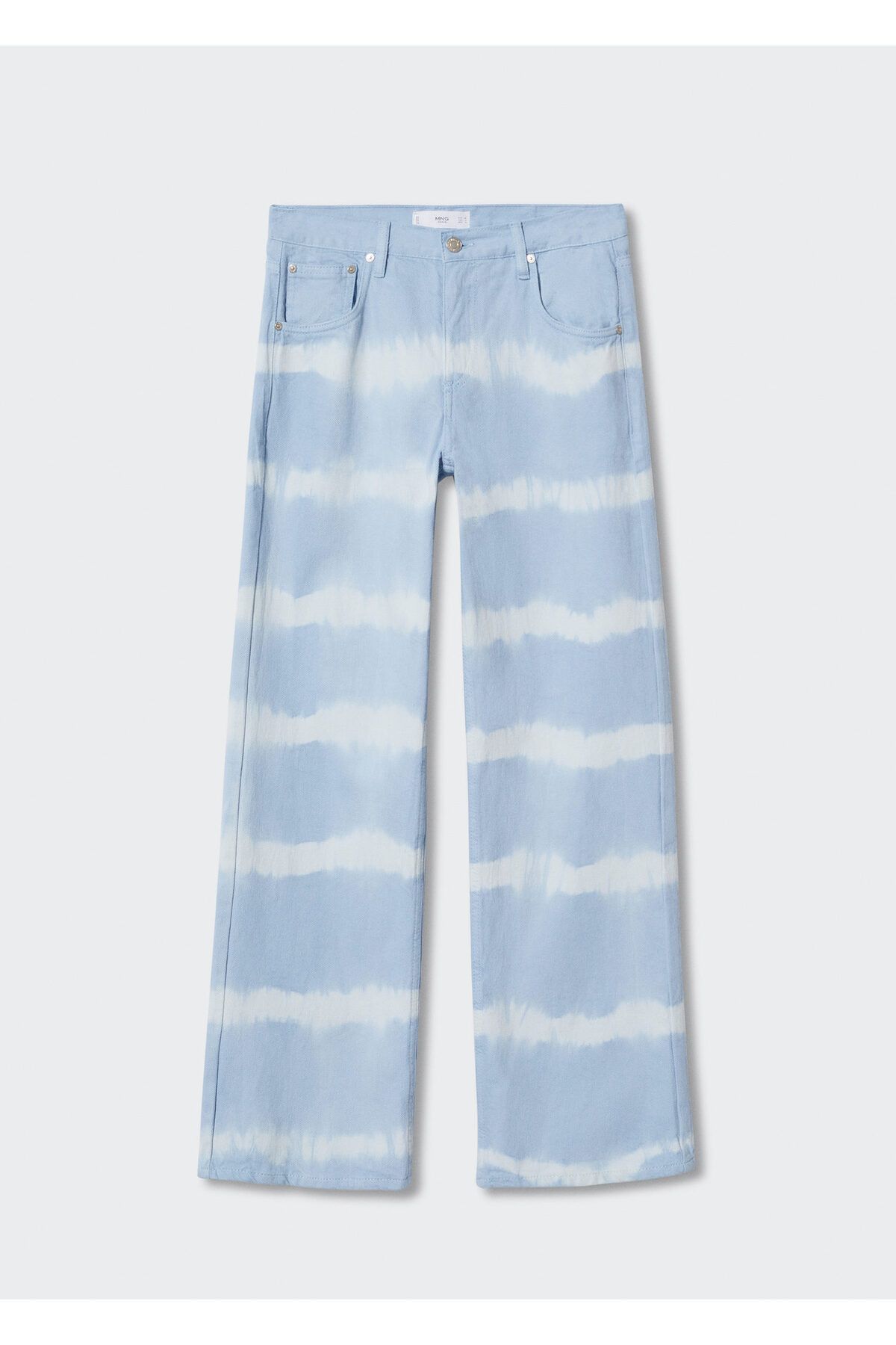 Batik Desen Wide-leg Jean