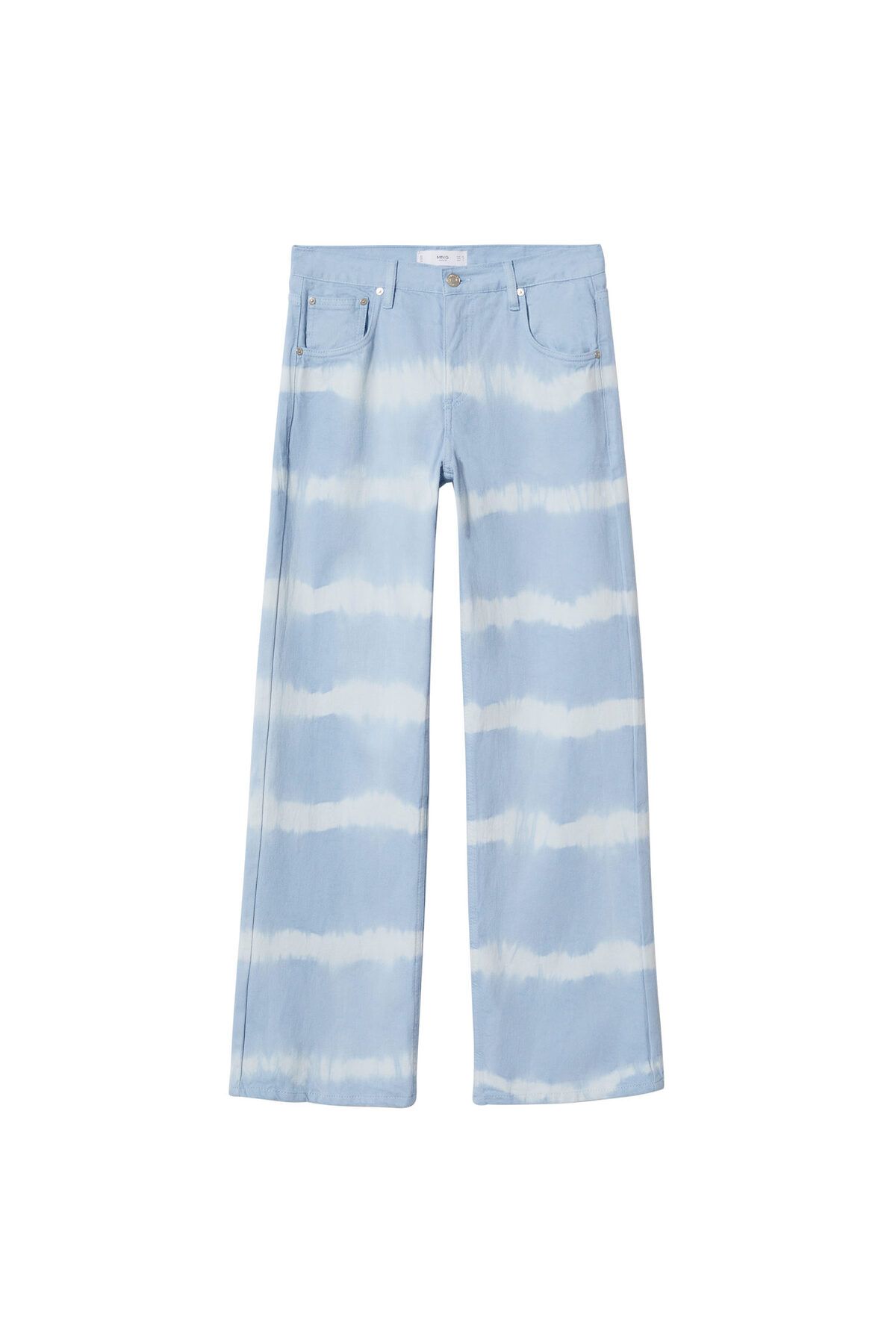 Batik Desen Wide-leg Jean