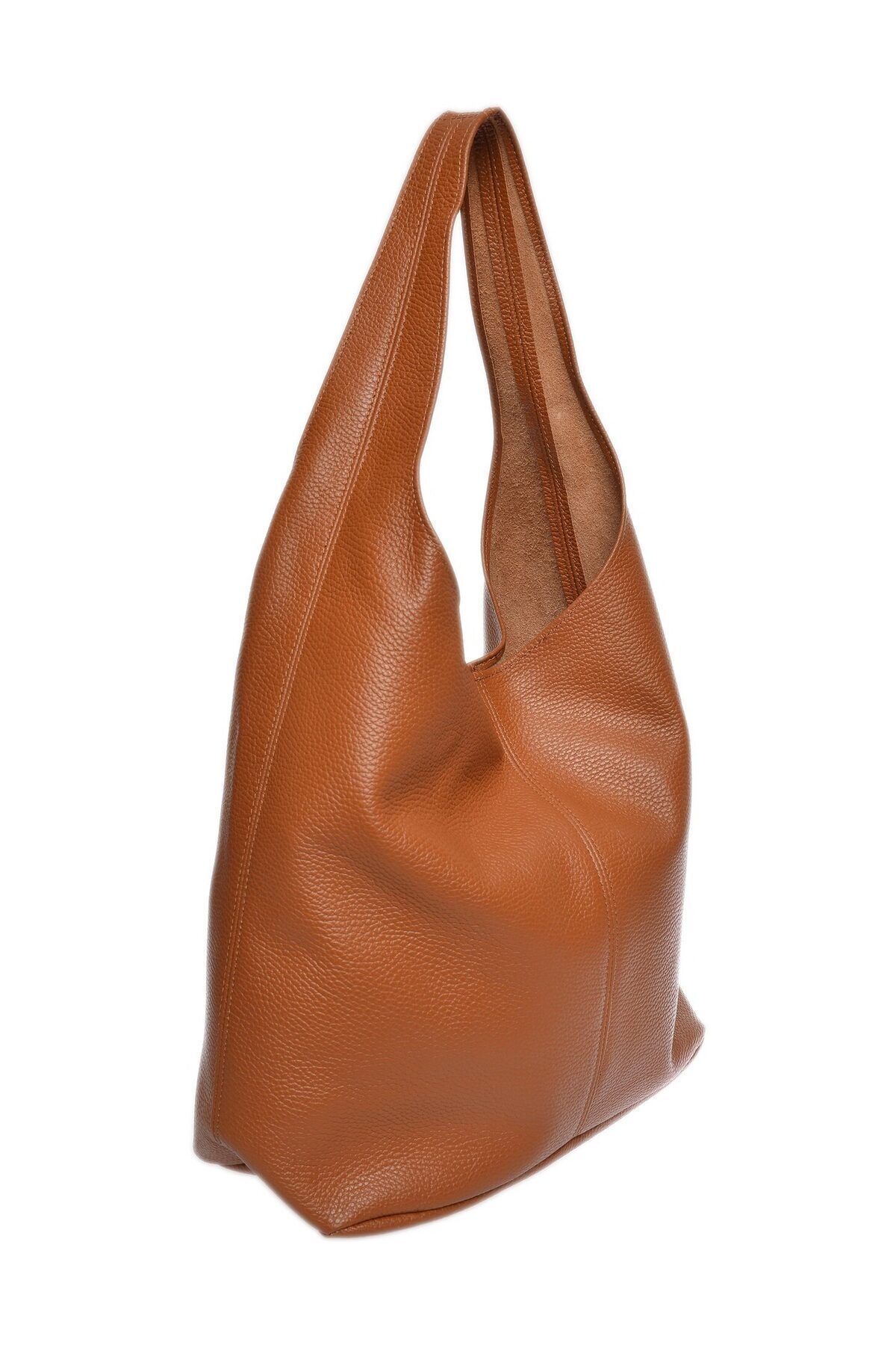Carla Ferreri Hobo-tasche 100 % Rindsleder Oberer Magnetverschluss Abmessungen: 32x40x15 Cm Griff: 42 Cm für Damen - One Size
