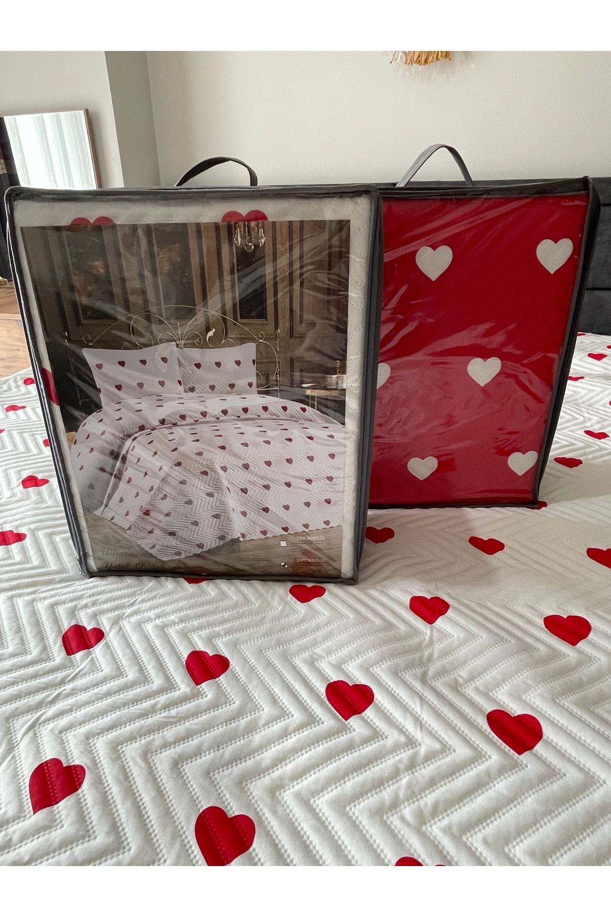 Faiend-Microfabric |   Digital Printed |   Dowry Double Bedspread Set |   Gift 6