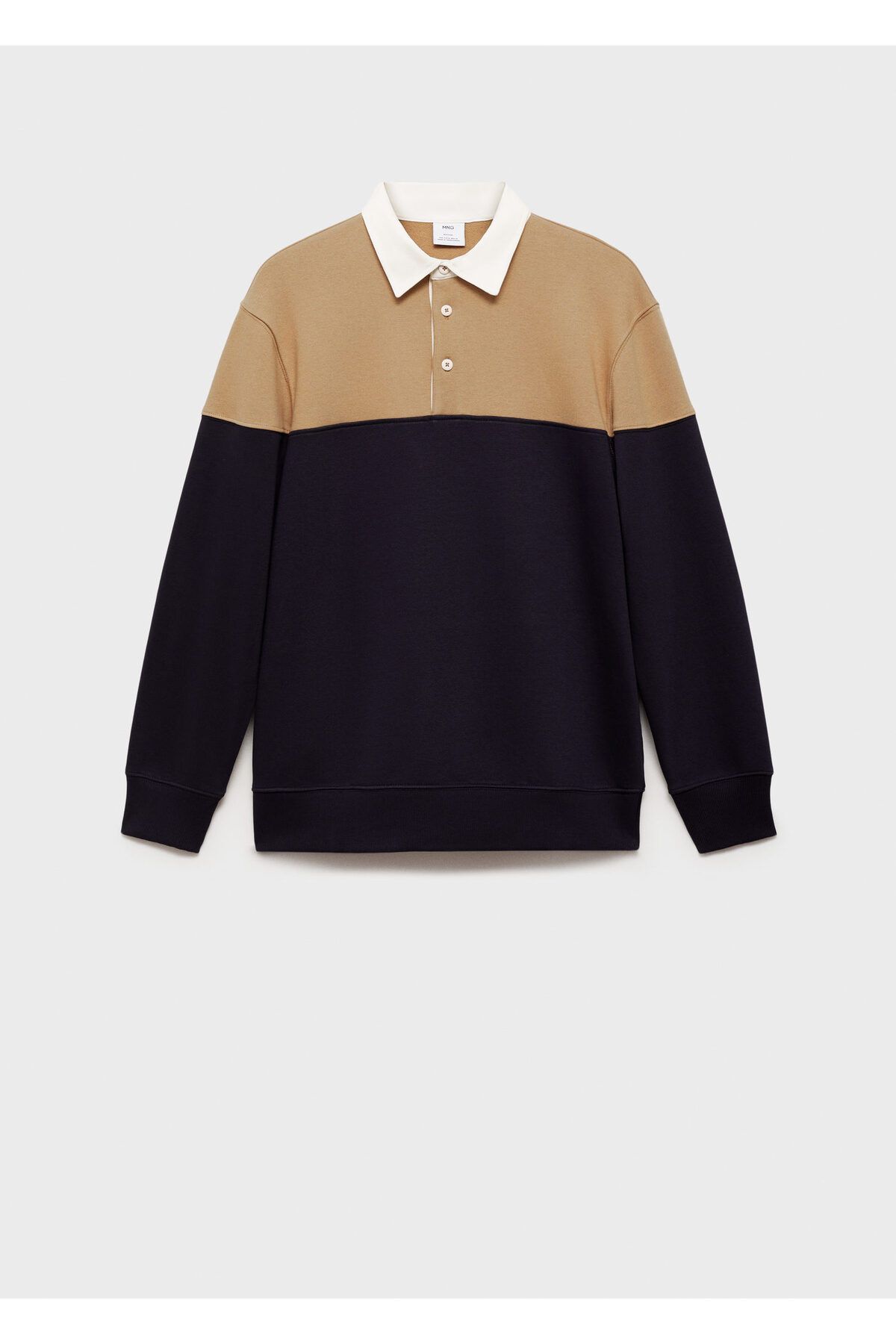 MANGO-Navy Blue Men's Sweatshirt 77017939 6