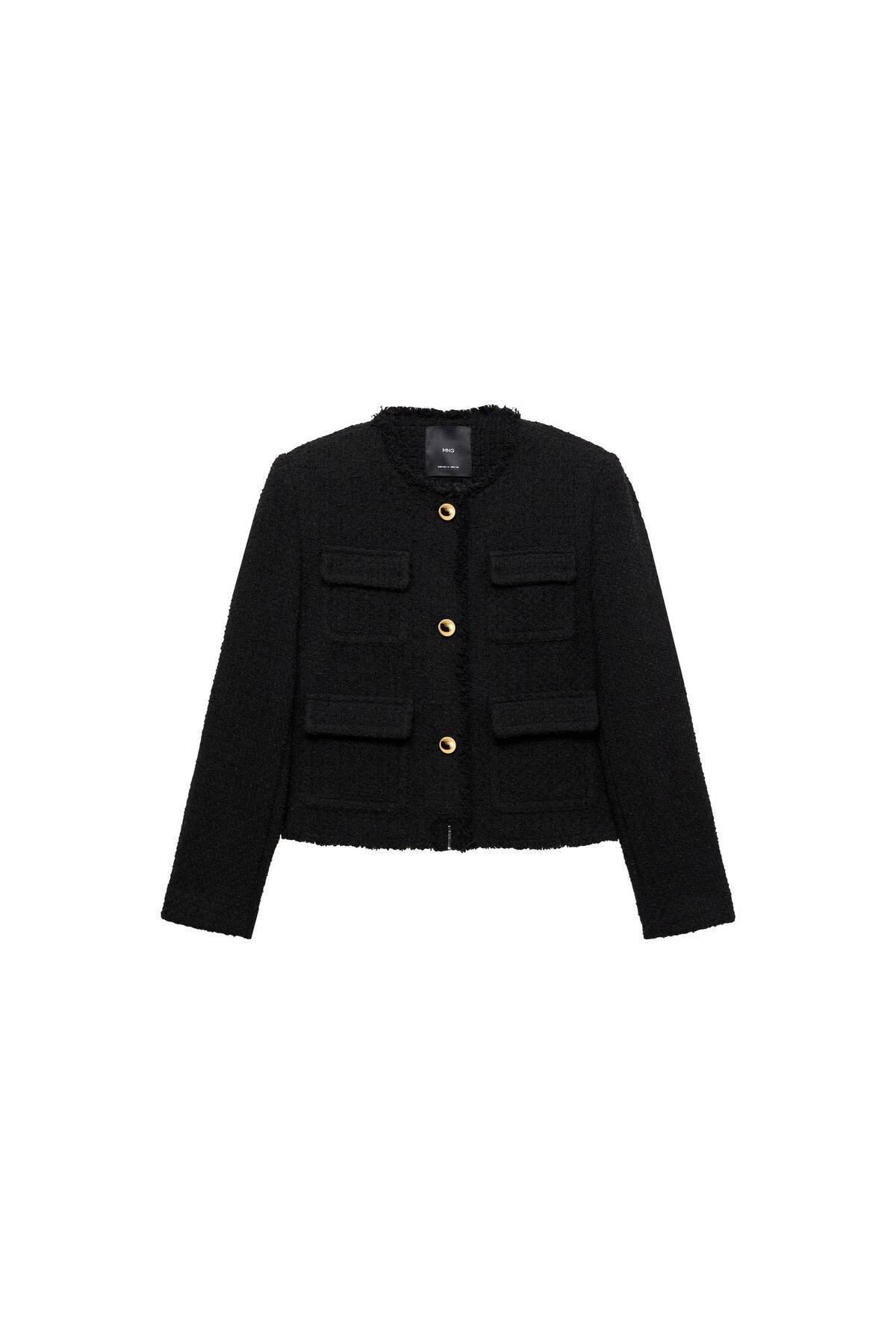 MANGO Woman-Black Women's Jacket 77074067 13