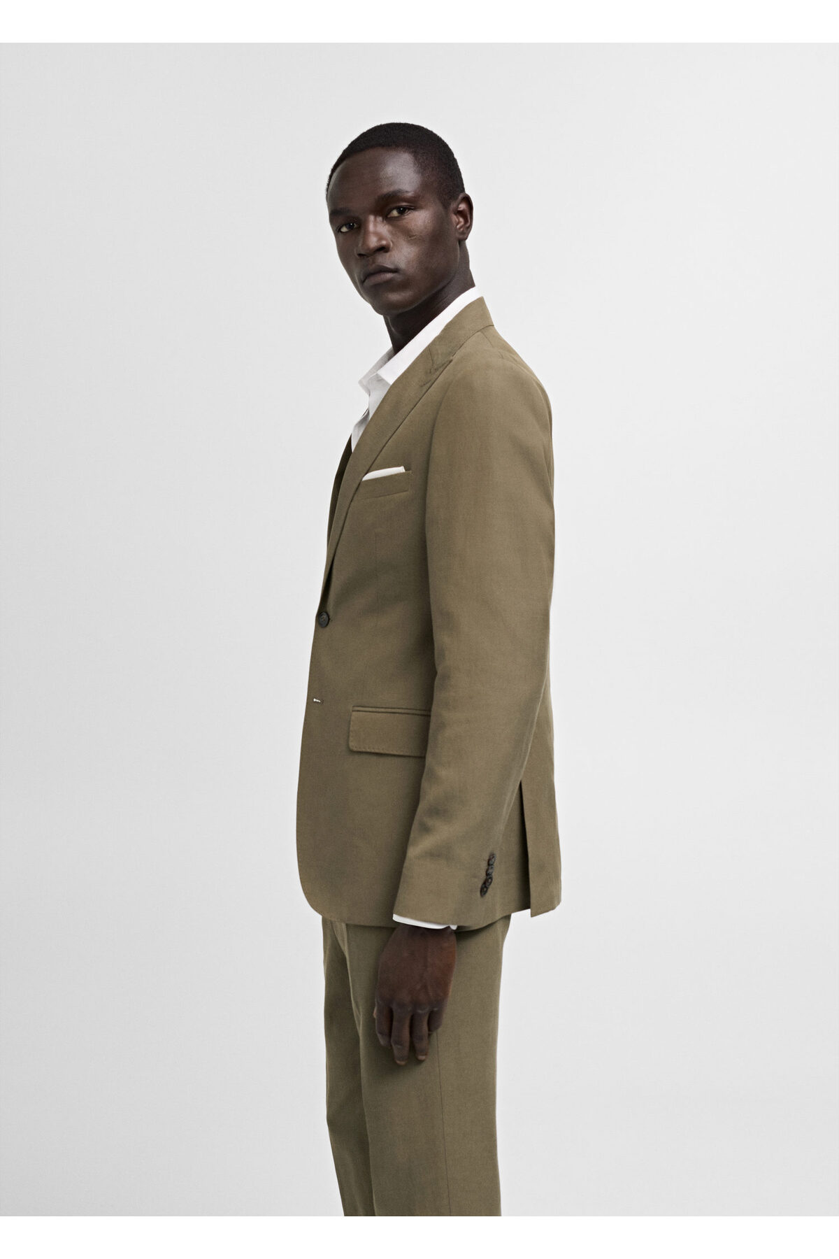 ژاکت مردانه خاکی منگو | 77010586 اورجینال - تصویر 7