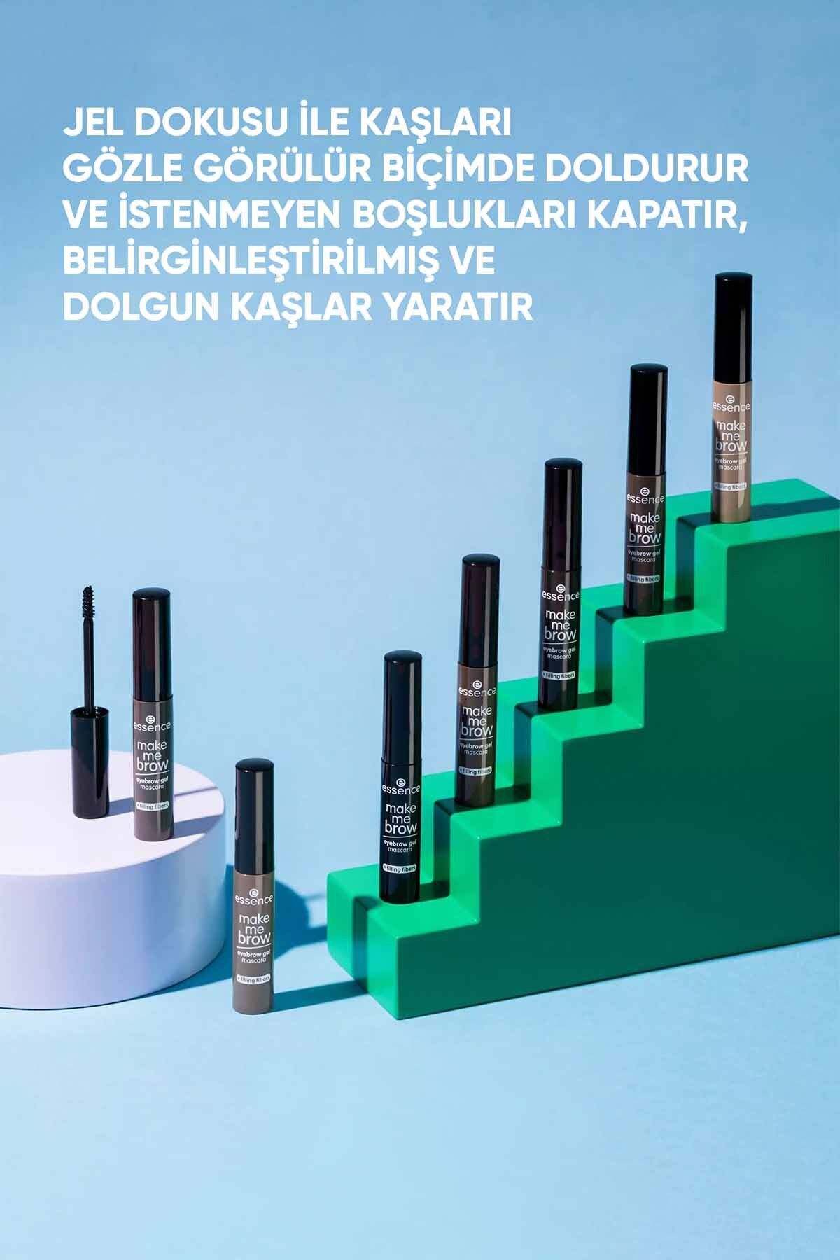 Essence-Essence Make Me Brow Eyebrow Gel Mascara 02 Brown Eyebrows 4