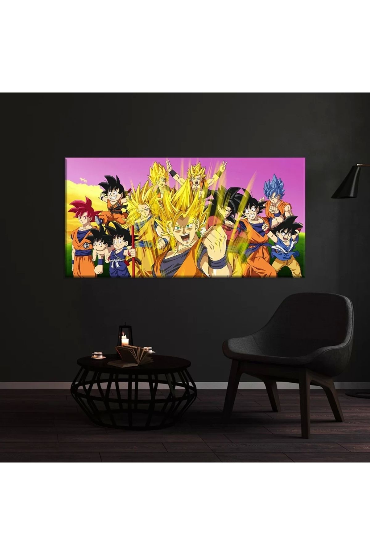 VOGLOO Dragon Ball Toplu Kanvas Tablo