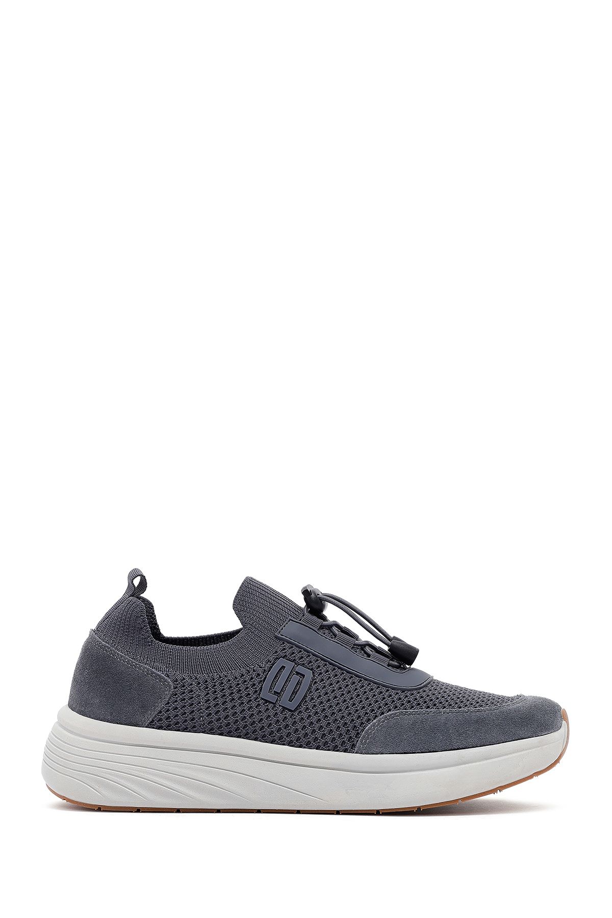 Derimod Zero Erkek Gri Kalın Tabanlı Kumaş Sneaker 25SFD69506F