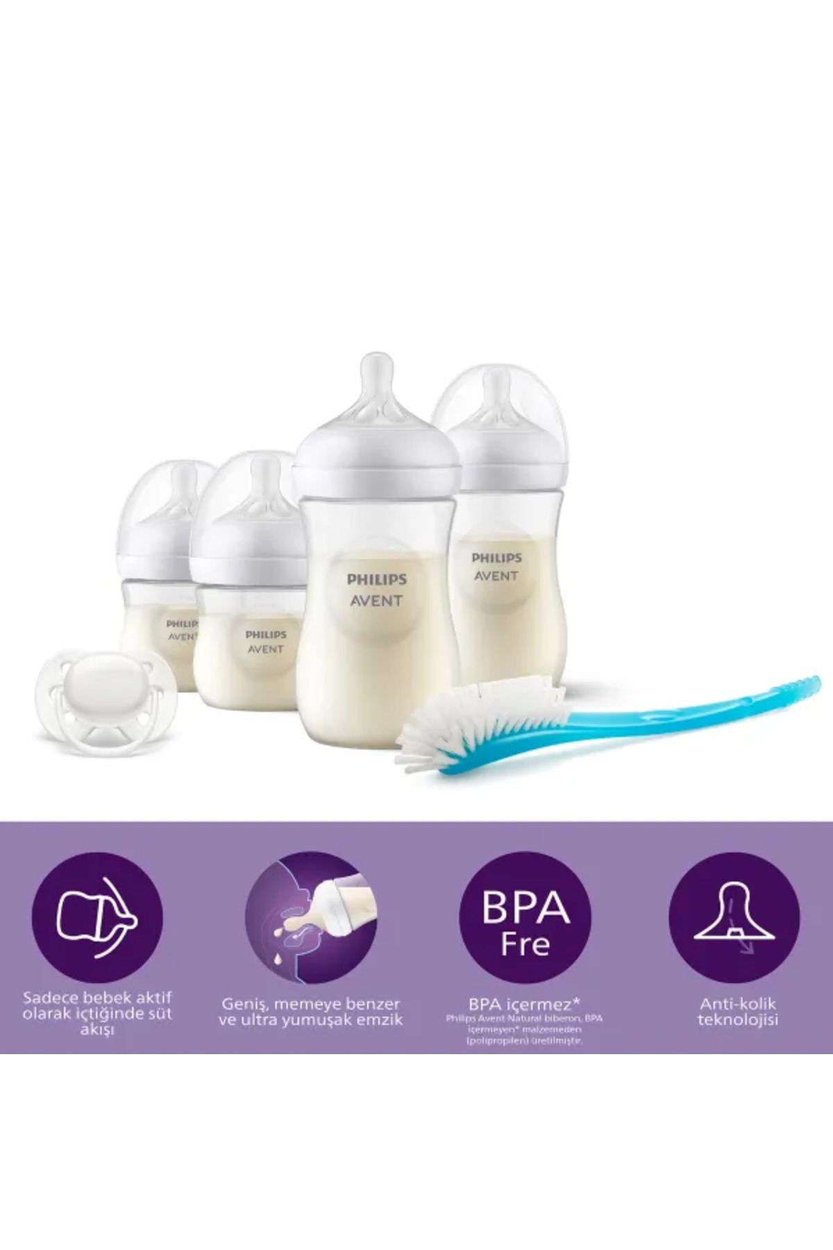 Toptan Bulurum Doğal Tepkili Natural Response PP Hoşgeldin Bebek Hediye Seti