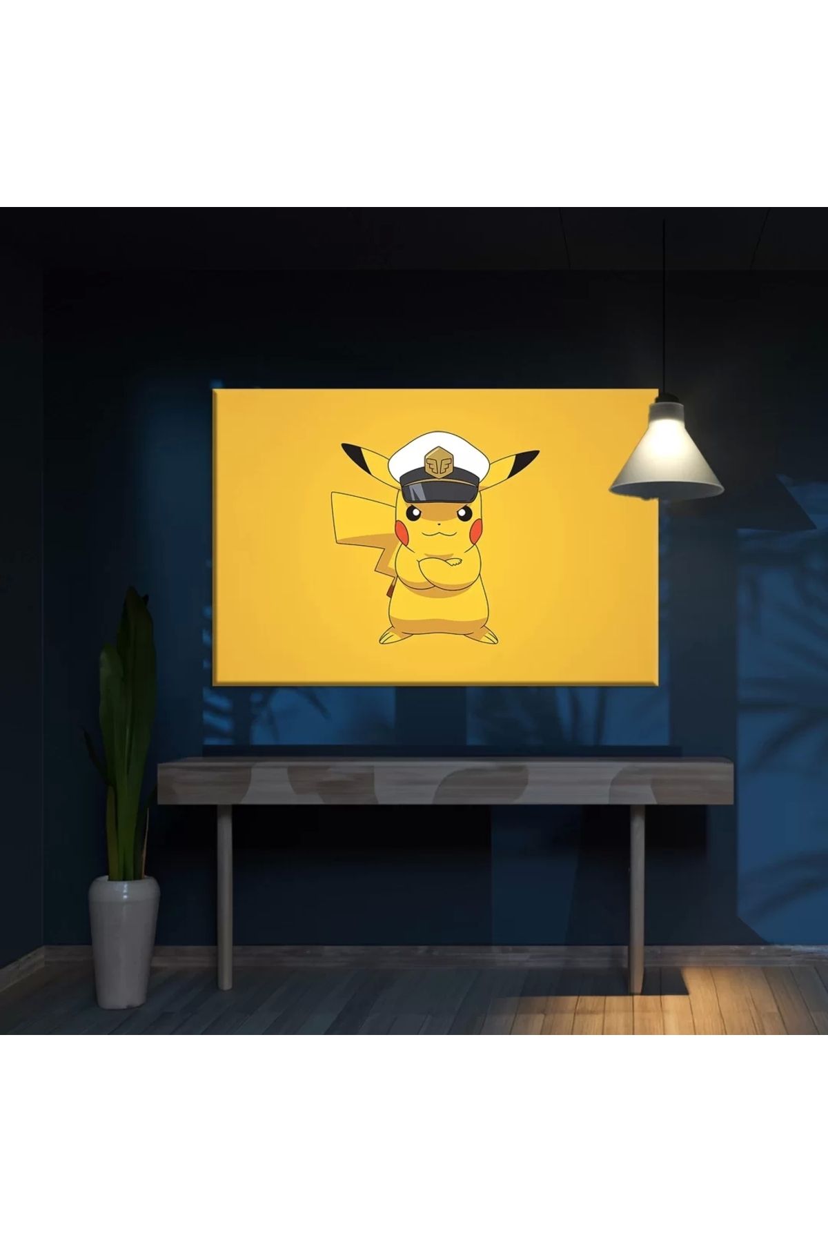 VOGLOO Denizci Pikachu Kanvas Tablo