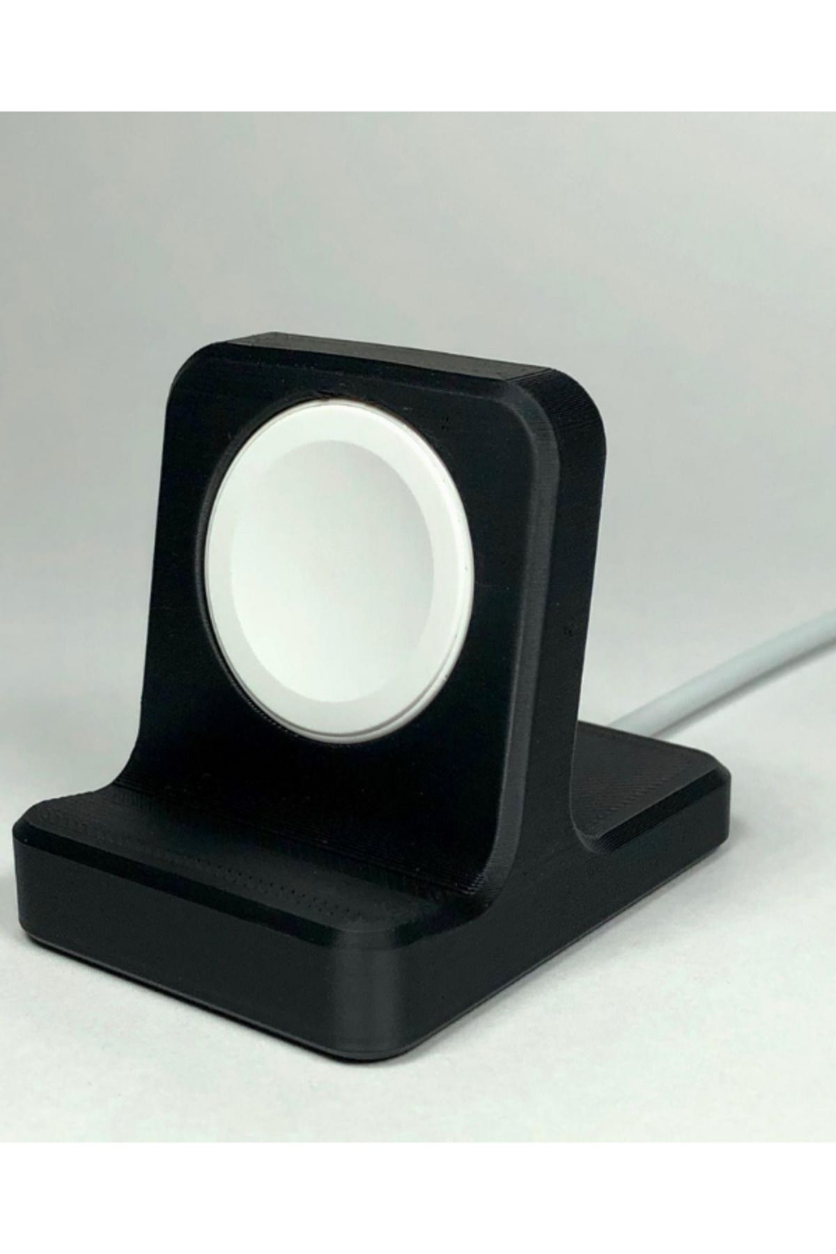 Yunus Göksu Design Apple watch kablosuz şarj standı (Siyah)