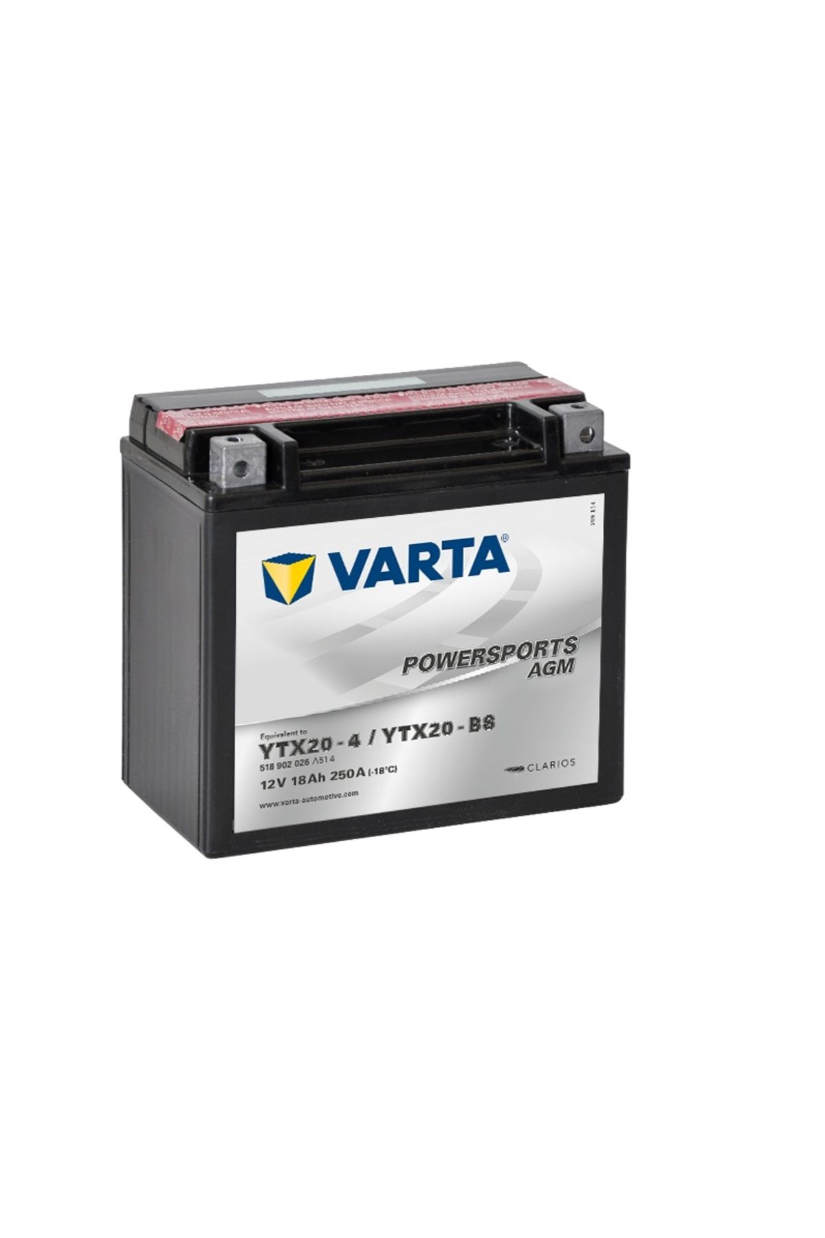 Varta Harley-davidson Fx Series (electric Start) 1200cc 1971 - 1978 Akü Varta Sulu Bakımsız