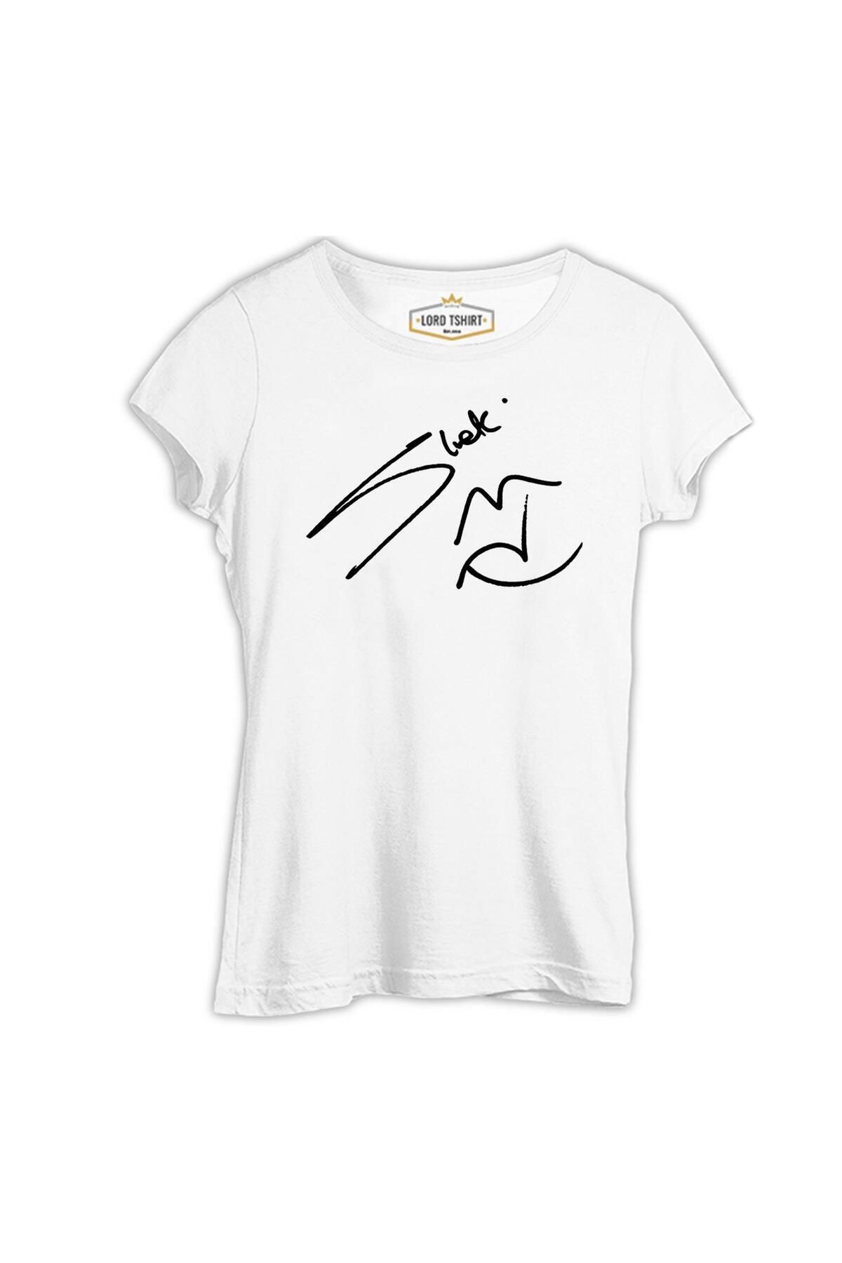 Lord T-Shirt Shakira - Sign Beyaz Kadın Tshirt