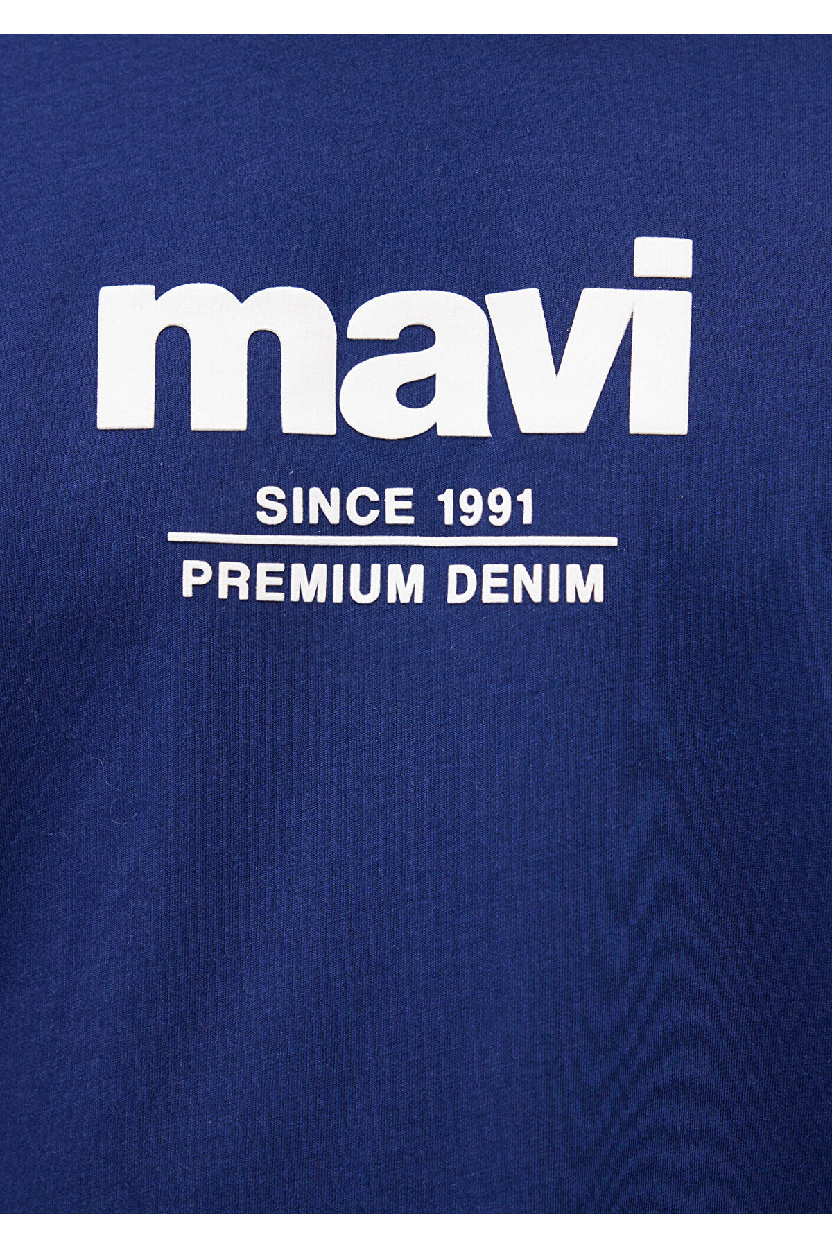 Mavi-Emblémával nyomtatott sötétkék póló Normal Fit / Normal Fit066849-70758 6