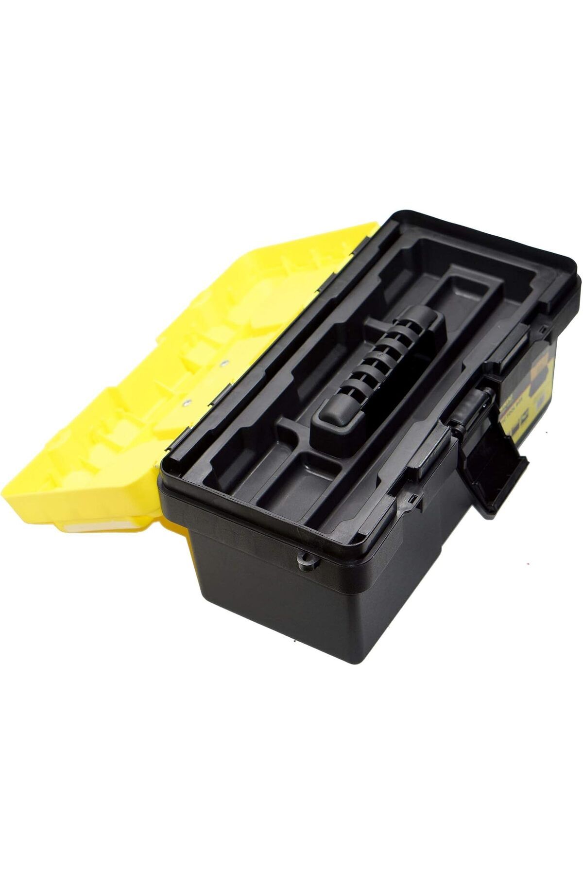 COOYA-Plastic Tool Box with Handle, Portable Tool Case with Locking Lid, Tool Storage Organizer 3