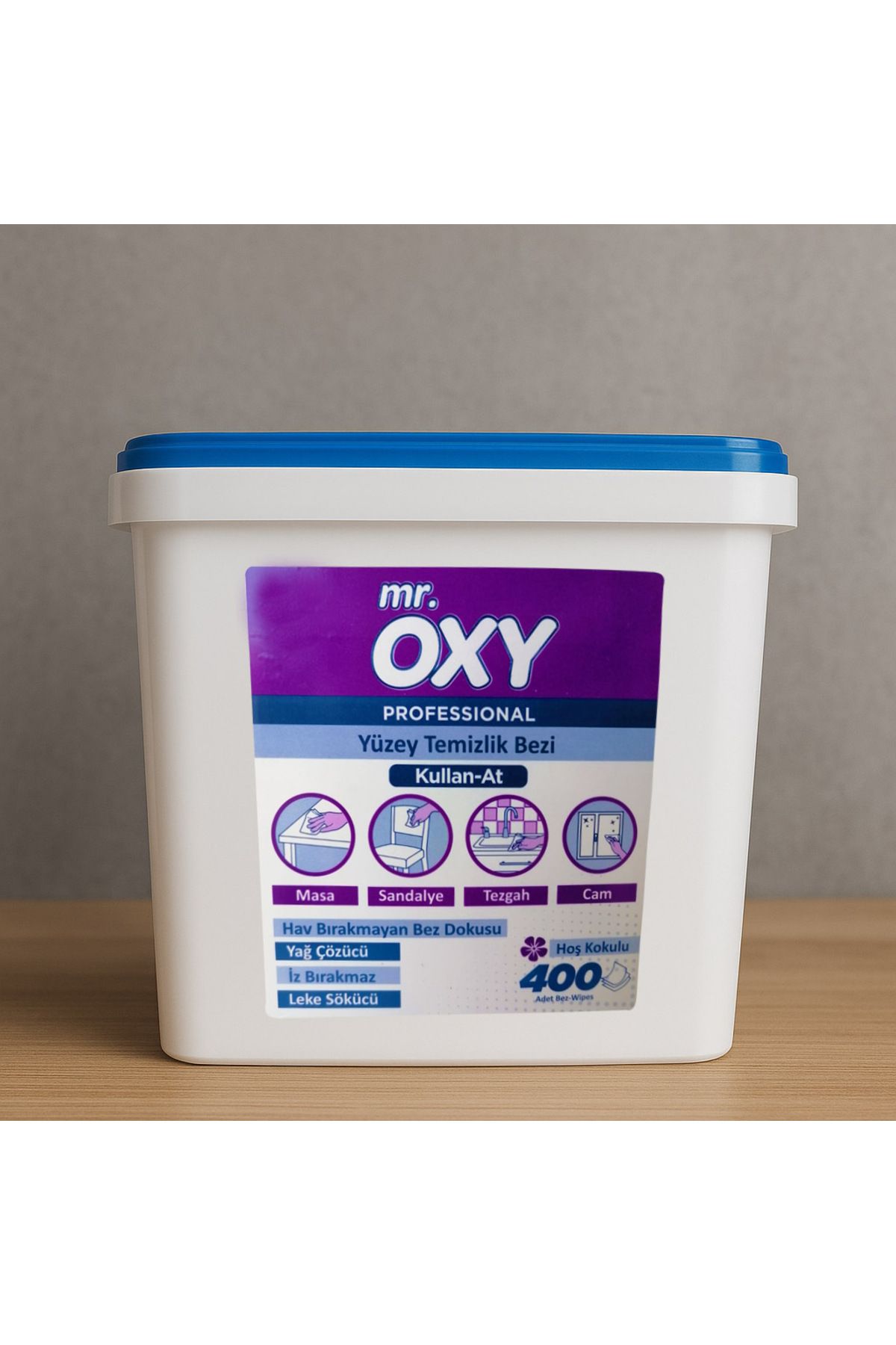PESUS Mr. Oxy Profesyonel Yüzey Temizlik Mendili 400 Lü