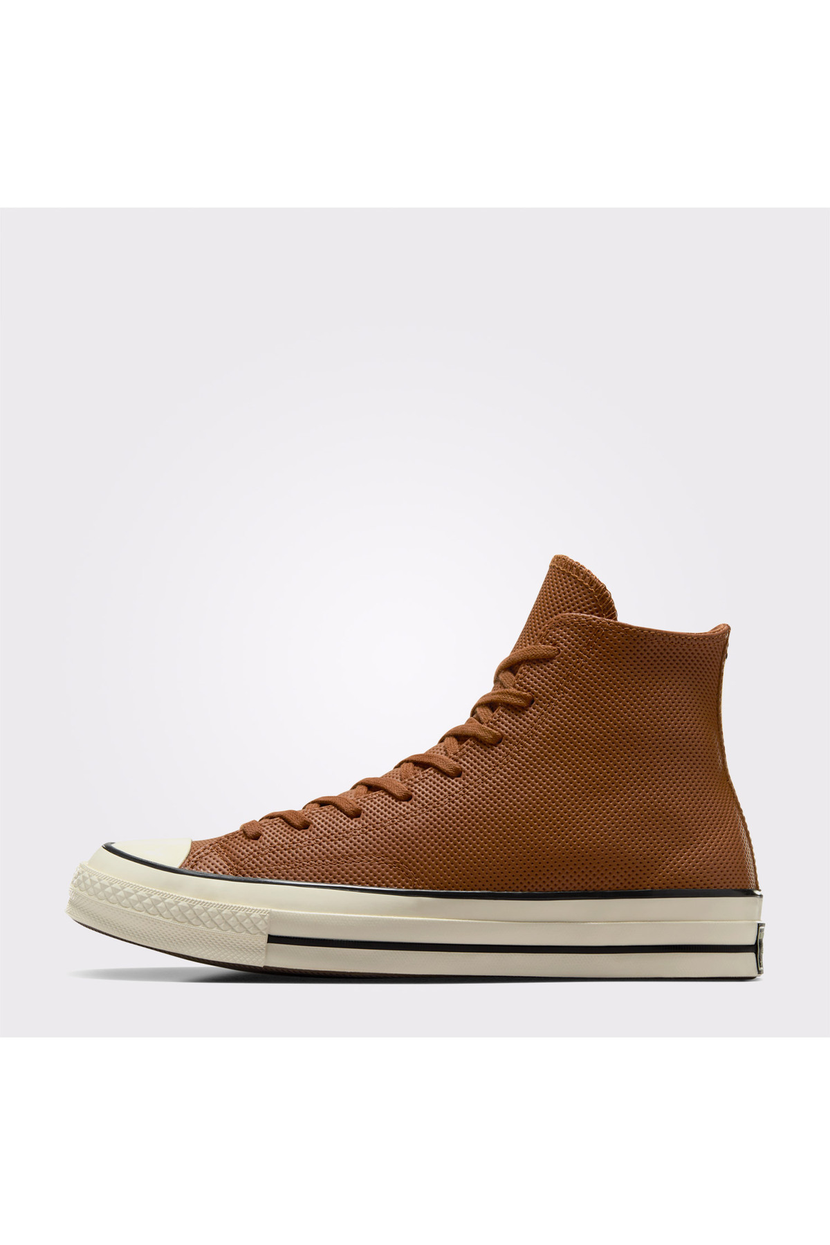 Converse Chuck 70 Unisex Kahverengi Deri Sneaker görsel 6