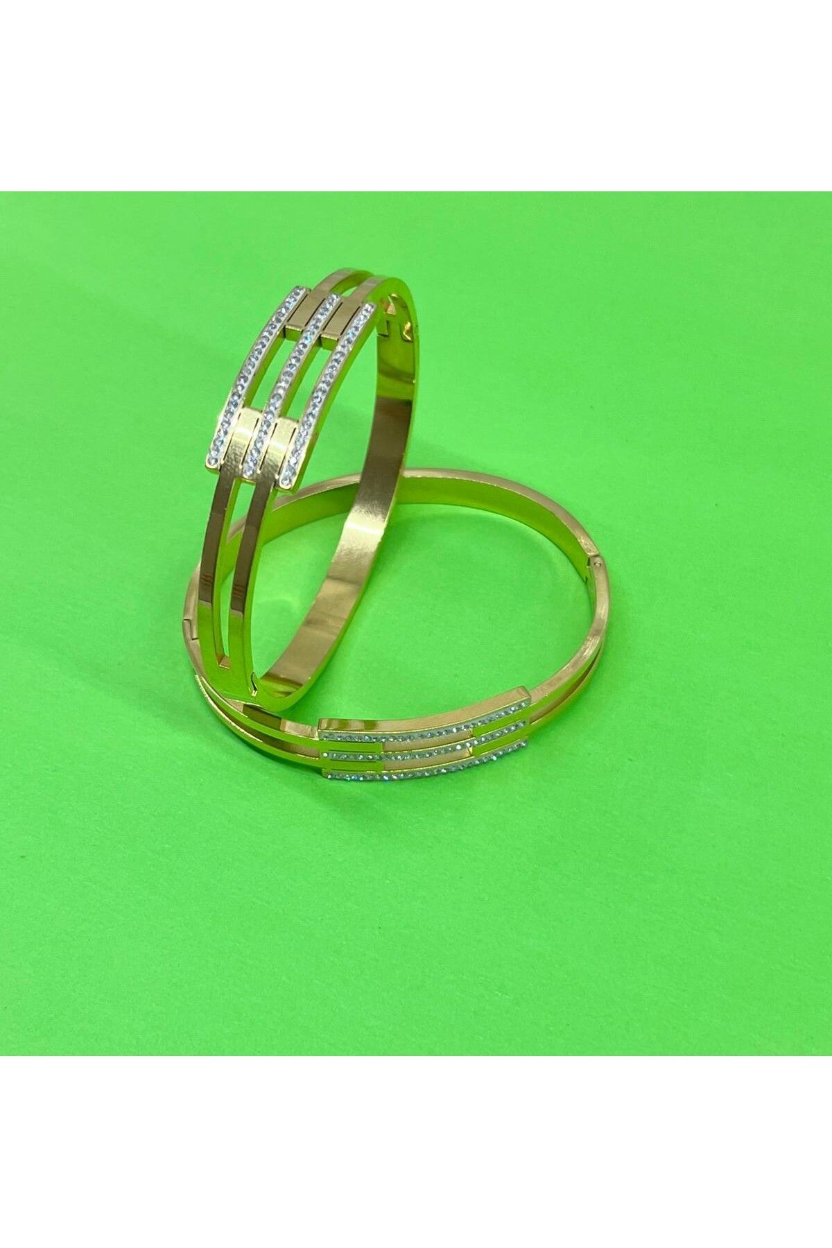 TIGEA Accessories ÇELİK KABURGA KELEPÇE BİLEKLİK