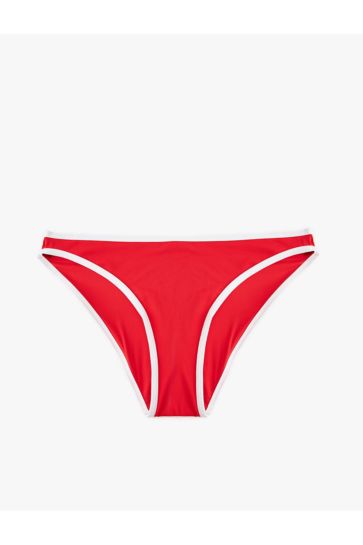 Koton Normal Bel Mat Kumaş Biyeli Astarlı Bikini Altı