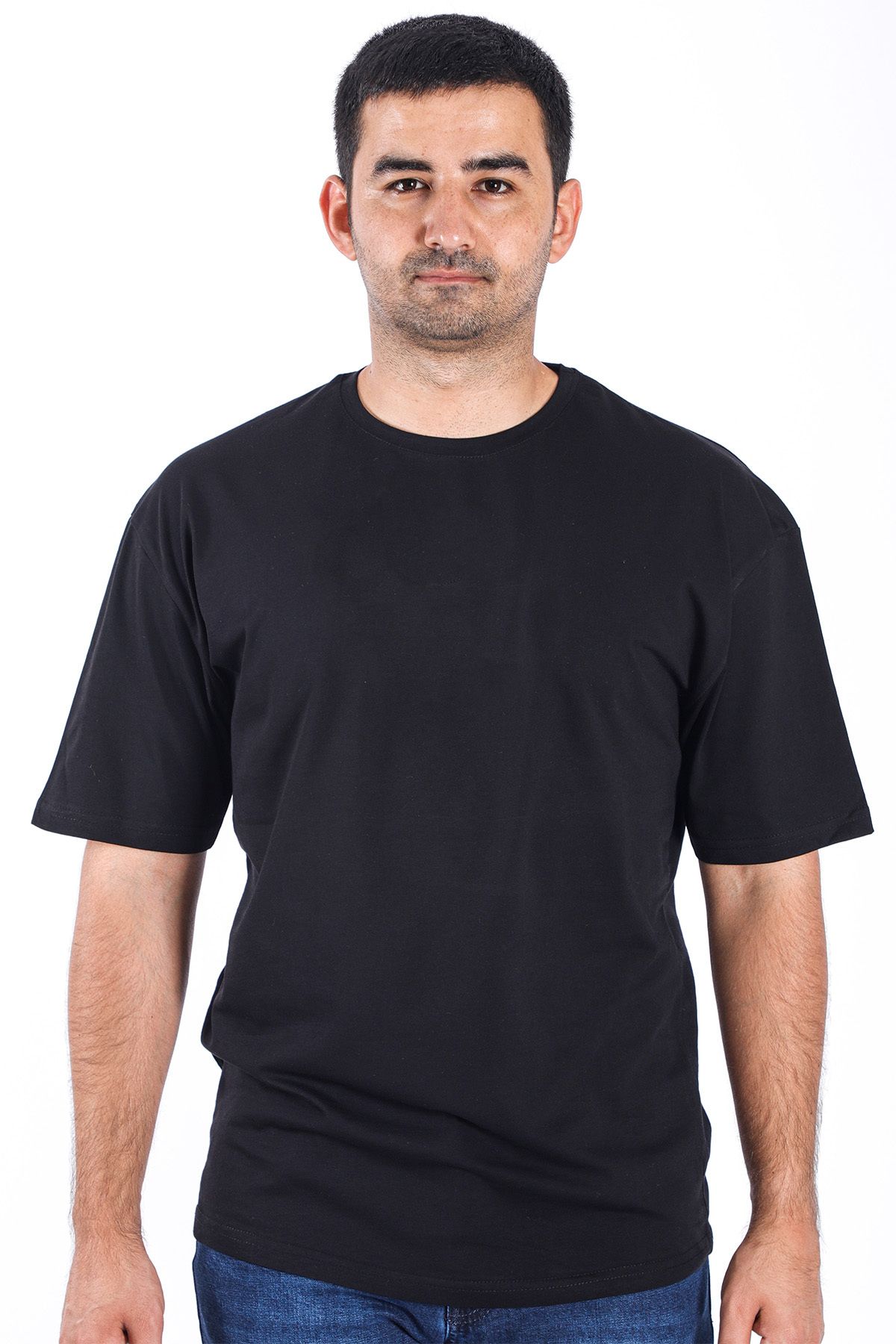 COTTONPARK20 Ünisex Oversize Bisiklet Yaka T-shirt