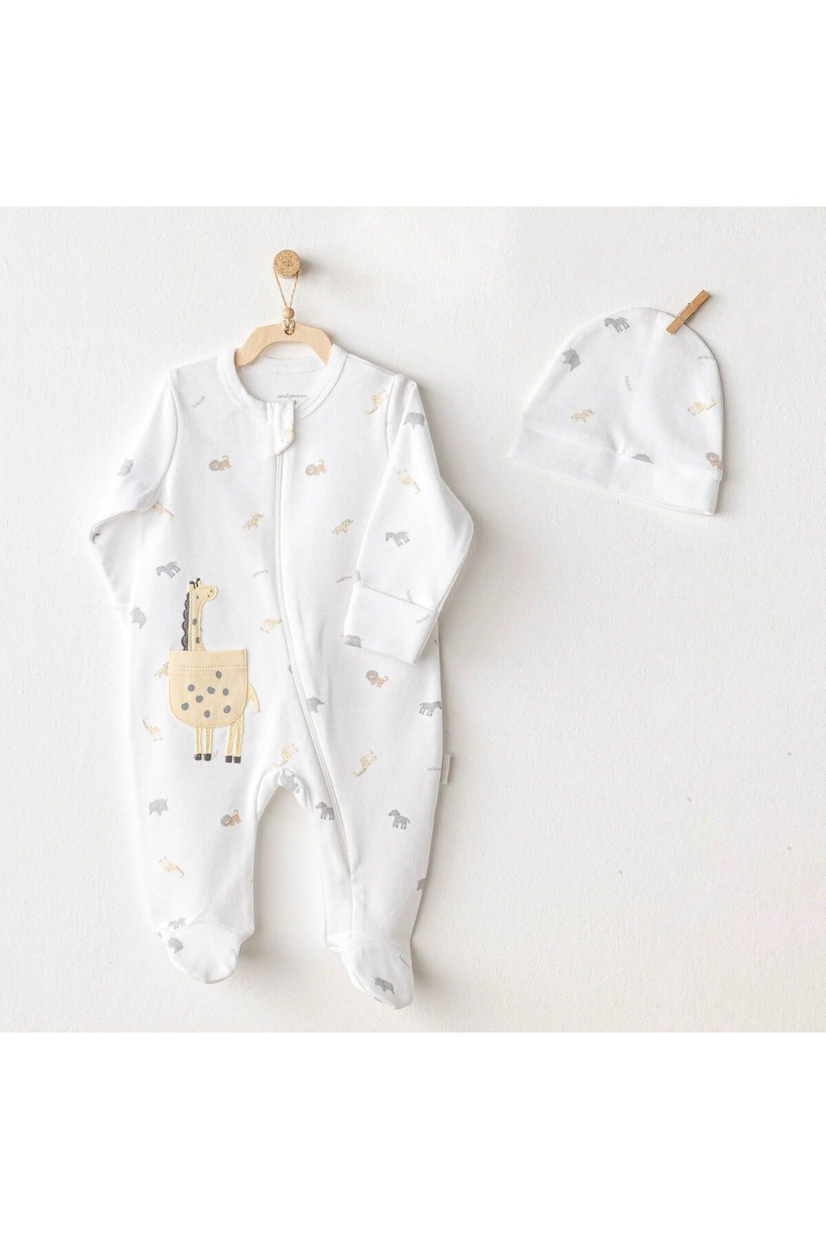 andywawa AC25803 Little King Bebek Tulum Takım White