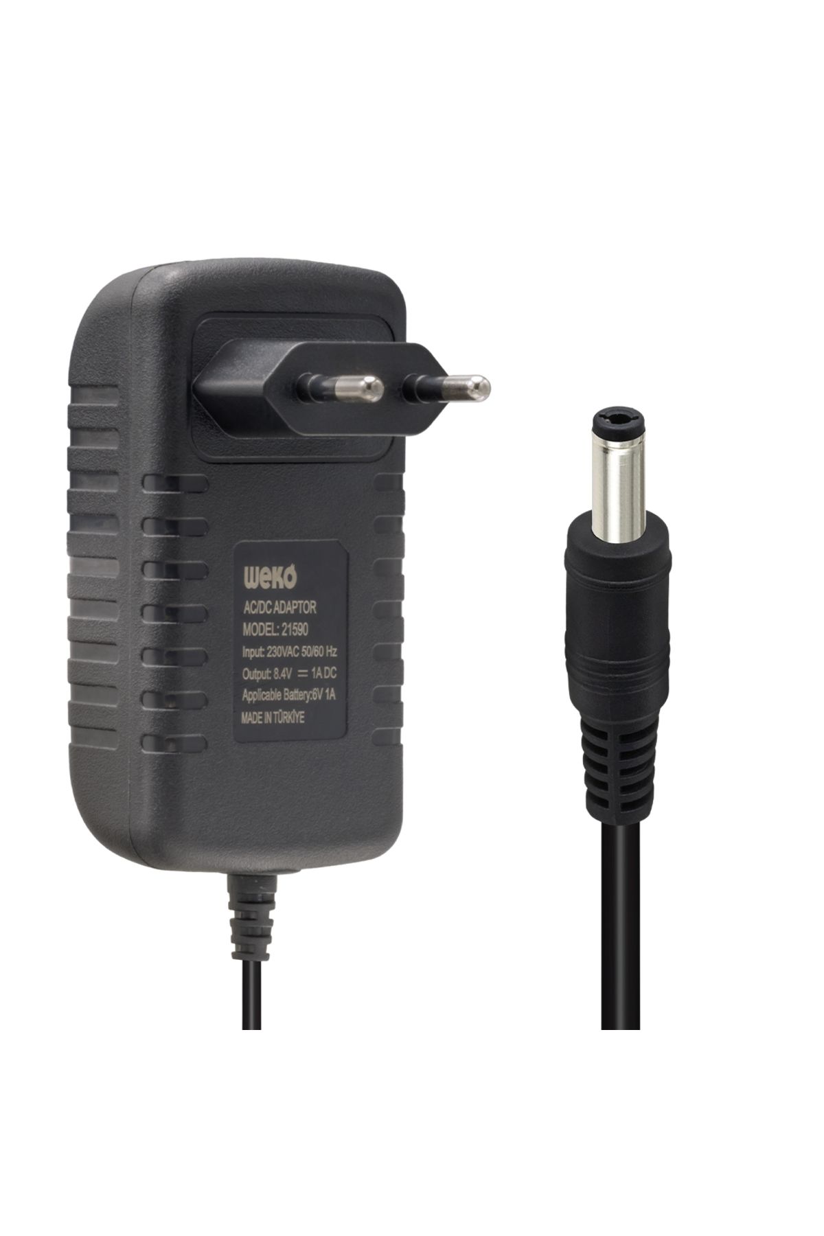 Ayaz World 8.4 VOLT - 1 AMPER - 8.4 WATT 5.5*2.5 UÇLU LİTYUM PİL LEDLİ YERLİ ÜRETİM ŞAR - AYZ1555-8892