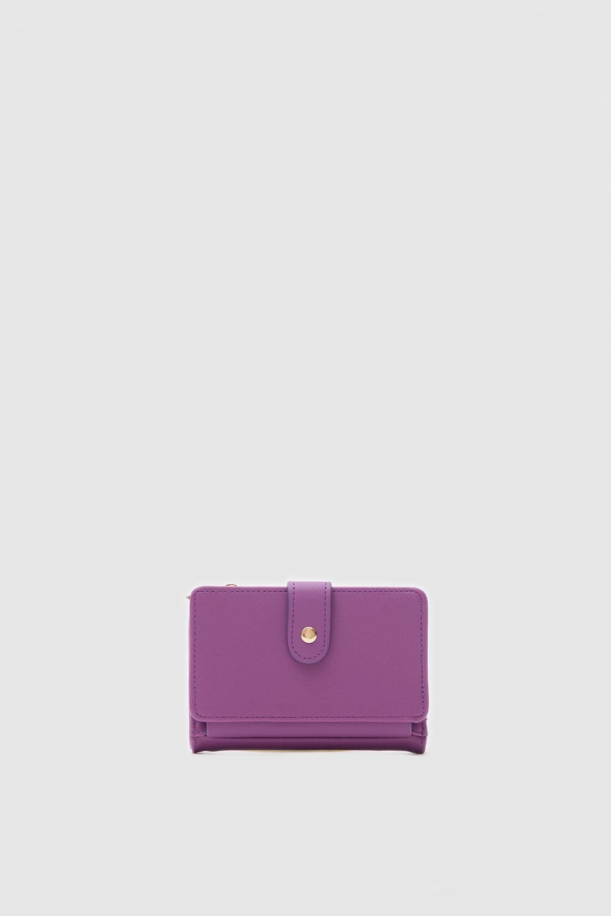 Shule Bags Nikki Mor Kadın Cüzdan